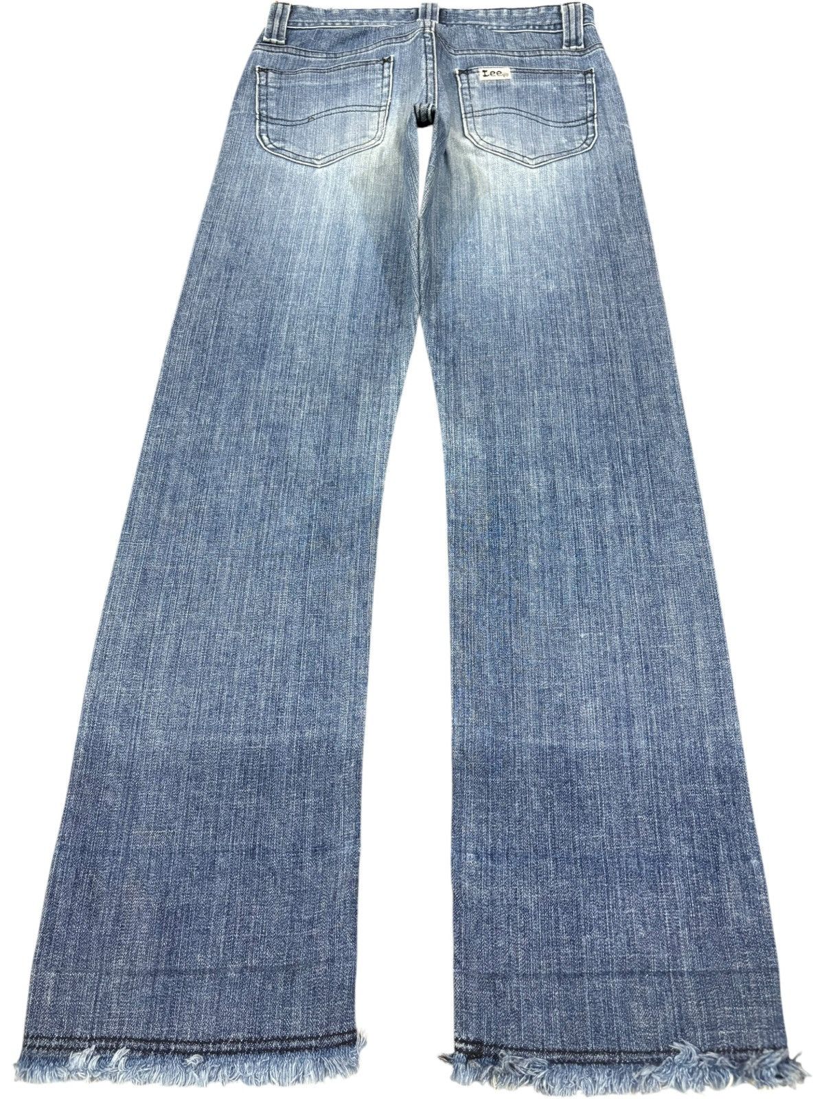 Lee Vintage Lee Lapis Selvedge Distressed Jeans Size US 27 - 3 Thumbnail