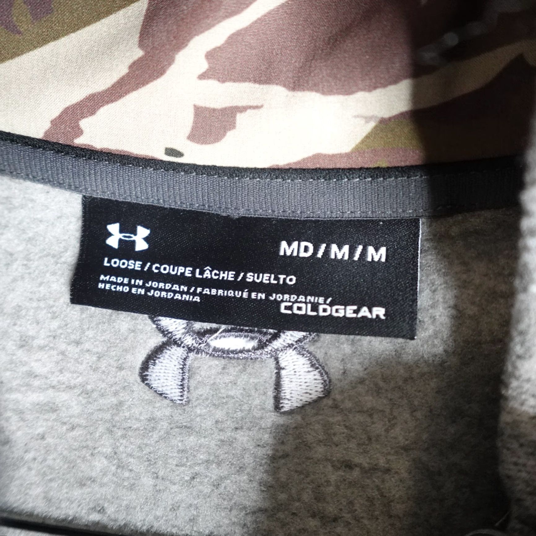 Under Armour Under Armour Pullover Sweatshirt 1/4 Zip Gray Medium ColdGear Men Regular Style: Pullover, Heat Gear, 1/4 Zip, Activewear Size US M / EU 48-50 / 2 - 2 Thumbnail