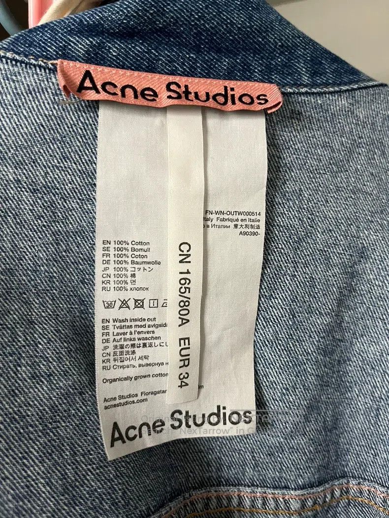 Acne Studios Acne Studios Vintage Loose-Fit Classic Long-Sleeve Top Size US XXS / EU 40 - 2 Thumbnail