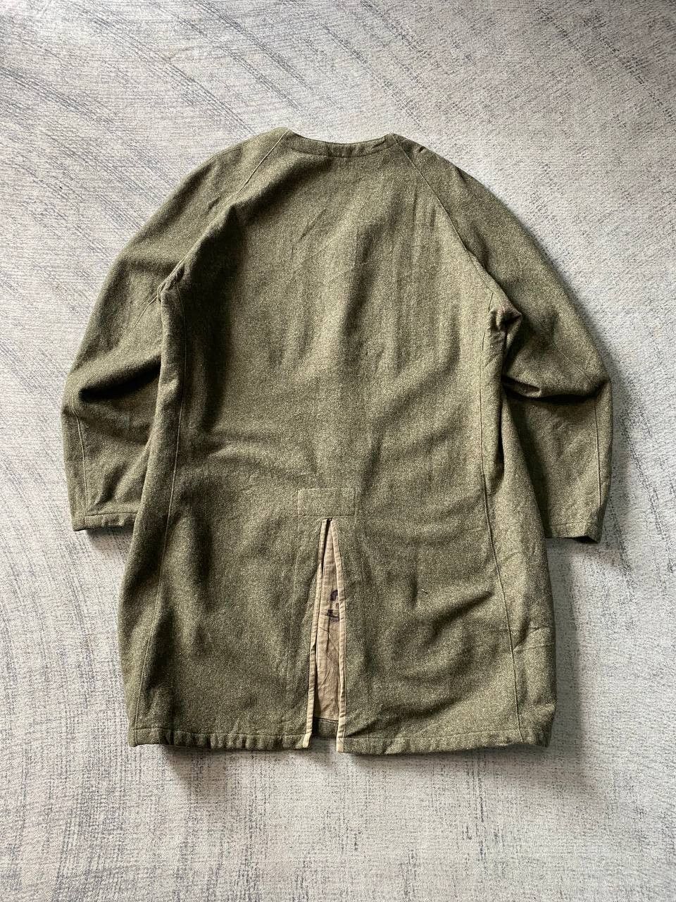 Vintage Vintage Swedish Army M39 Wool Button Coat Jacket Size US M / EU 48-50 / 2 - 7 Thumbnail