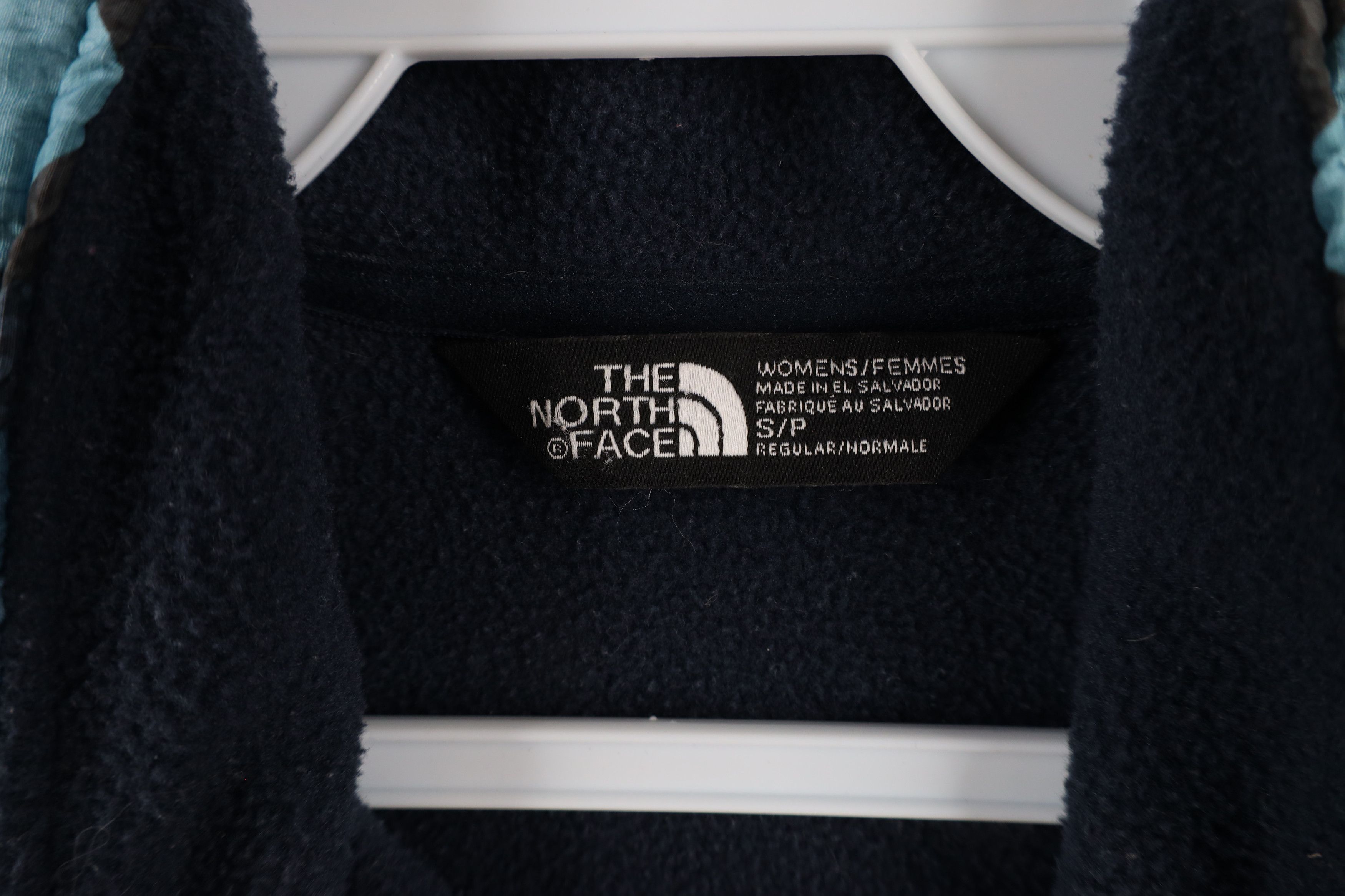 The North Face × Vintage The North Face SpelL Out Geometric Half Zip Fleece Jacket Size S / US 4 / IT 40 - 8 Thumbnail