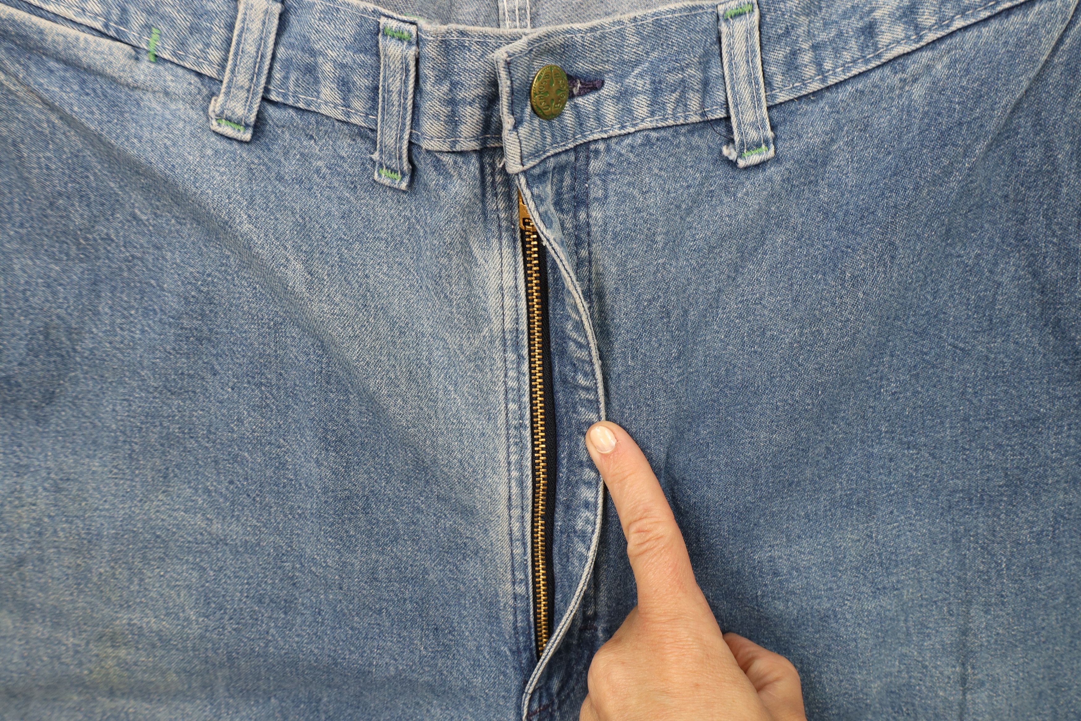 Vintage Vintage 70s OshKosh B'Gosh Sanforized Wide Leg Jeans Size US 38 / EU 54 - 7 Thumbnail