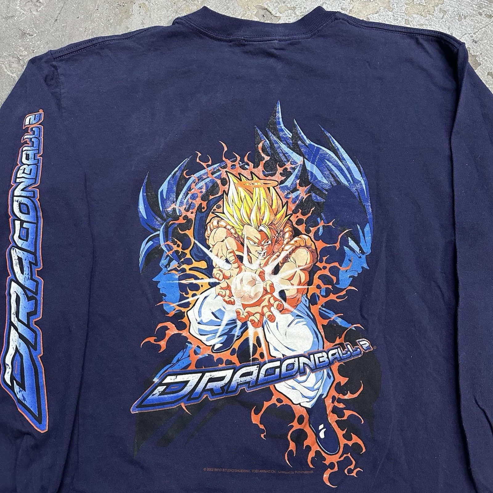 Anime × Vintage Vintage Y2K 2002 Dragon Ball Z Goku Vegeta Longsleeve Shirt Size US L / EU 52-54 / 3 - 2 Thumbnail
