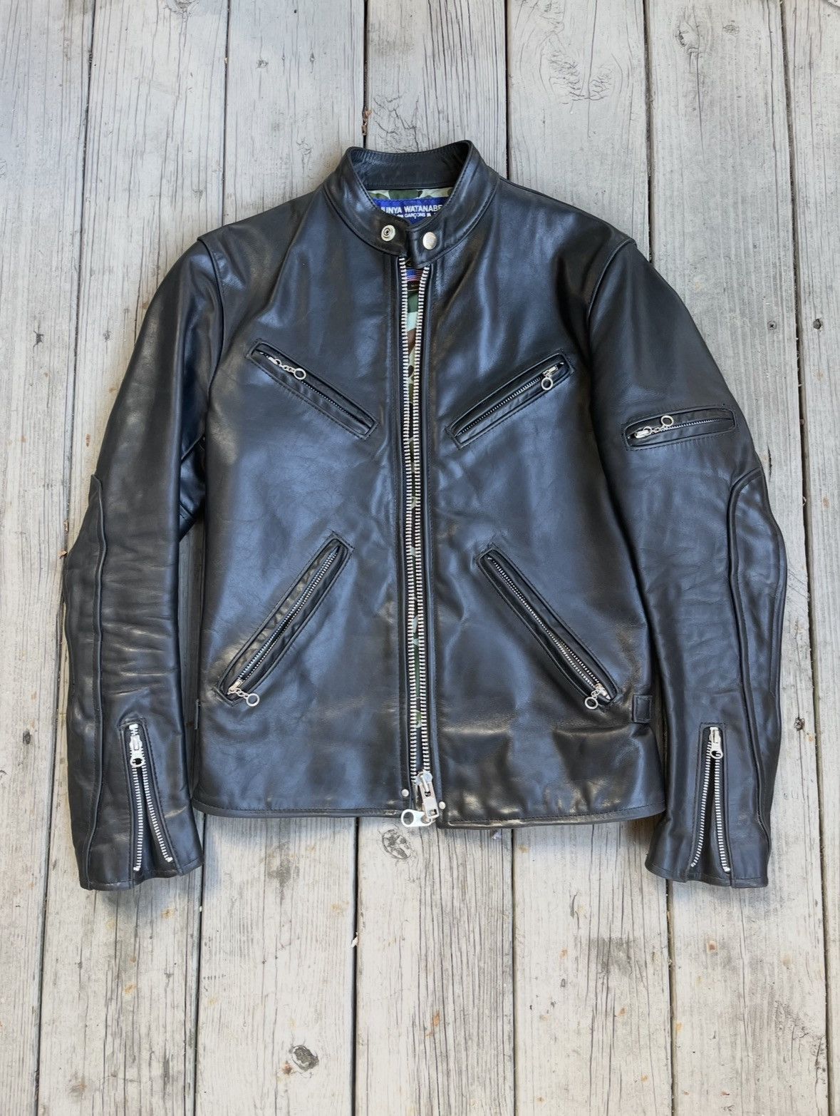 Vanson Leathers Vanson Comet Leather Riders Single Jacket Black