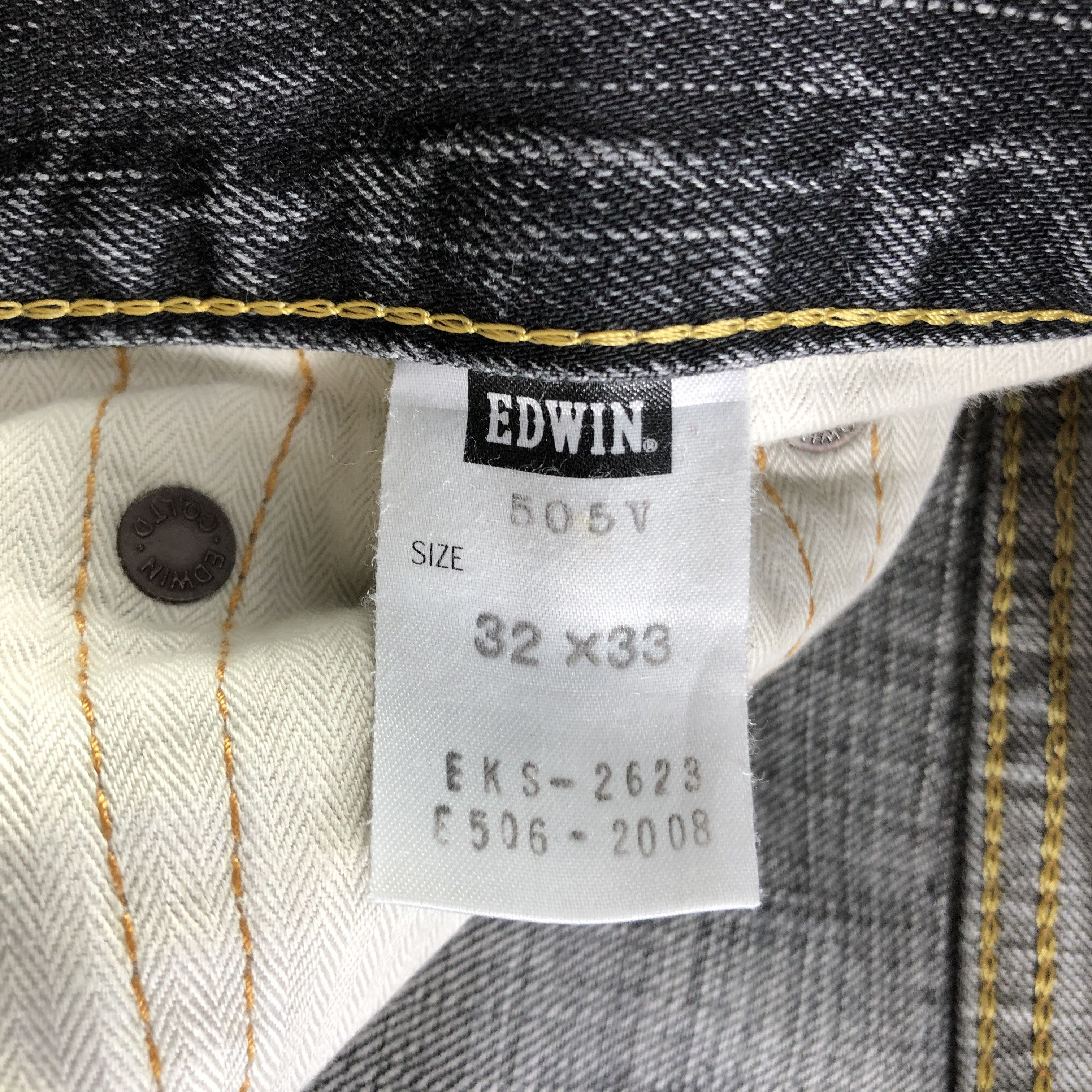Edwin Vintage Edwin 505 Selvedge Jeans-JM3643 Size US 34 / EU 50 - 8 Thumbnail
