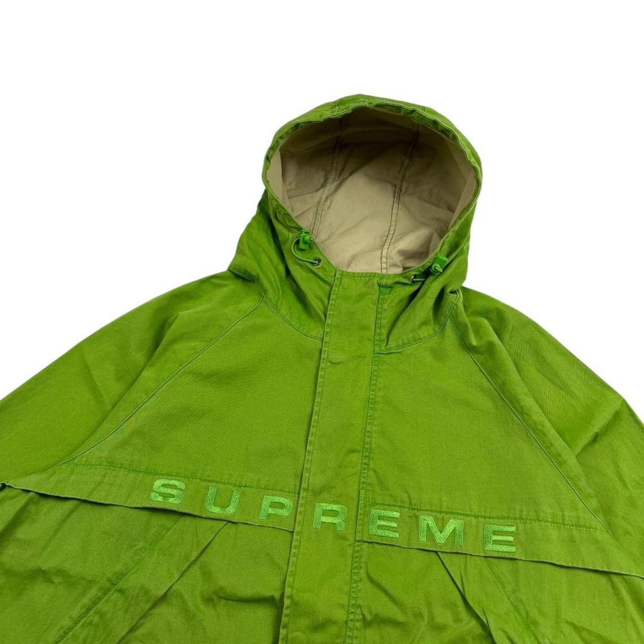 Supreme Supreme FW20 Overdyed Twill Hooded Jacket Green - Medium Size US M / EU 48-50 / 2 - 3 Thumbnail