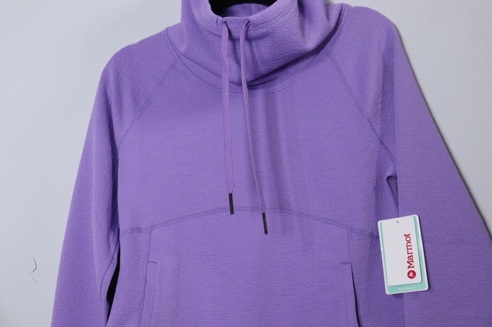 Marmot Marmot Women Small Paisley Purple Pullover Sweatshirt NWT Size S / US 4 / IT 40 - 3 Thumbnail