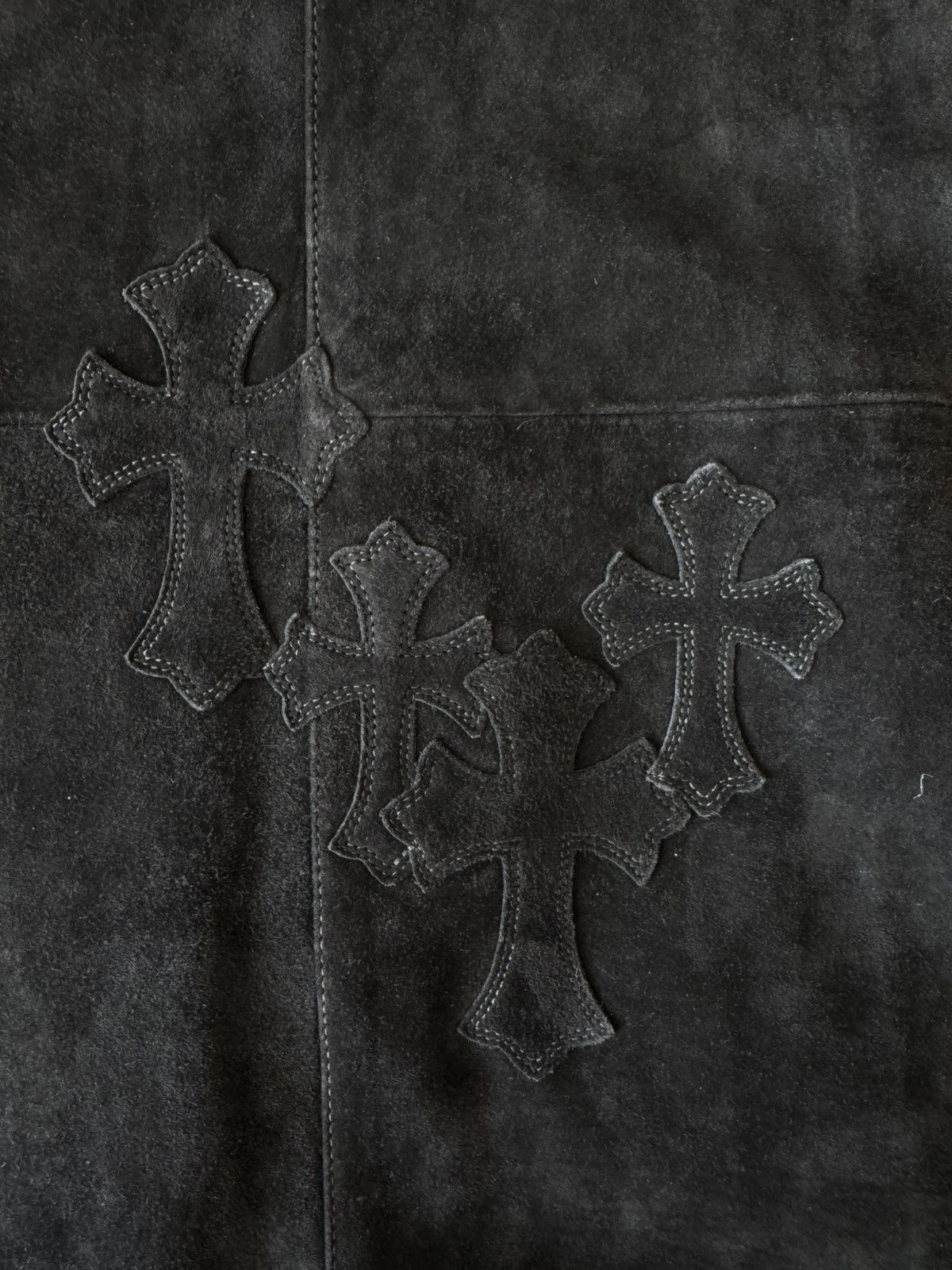 Chrome Hearts CHROME HEARTS Black 1 of 1 Mult patch Leather Coat Size US L / EU 52-54 / 3 - 11 Thumbnail