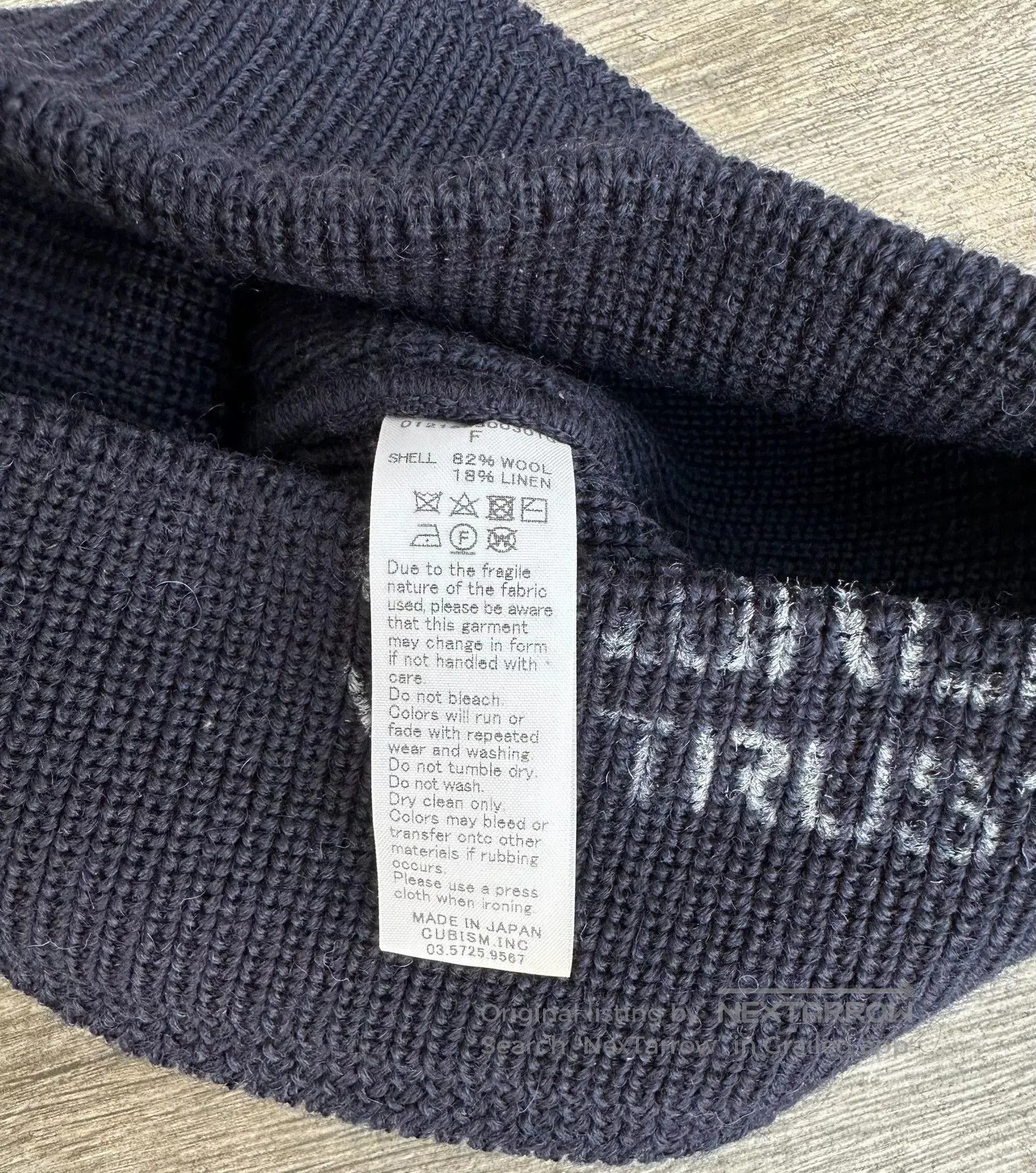 Visvim visvim wool blend watch cap beanie. Size ONE SIZE - 3 Thumbnail