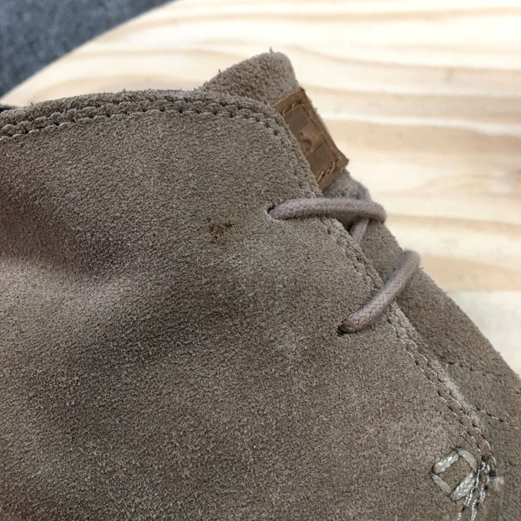 Toms TOMS Boots Womens 10 Desert Wedge Ankle Bootie Brown Suede Lace Up Round Toe Size US 10 / IT 40 - 3 Thumbnail