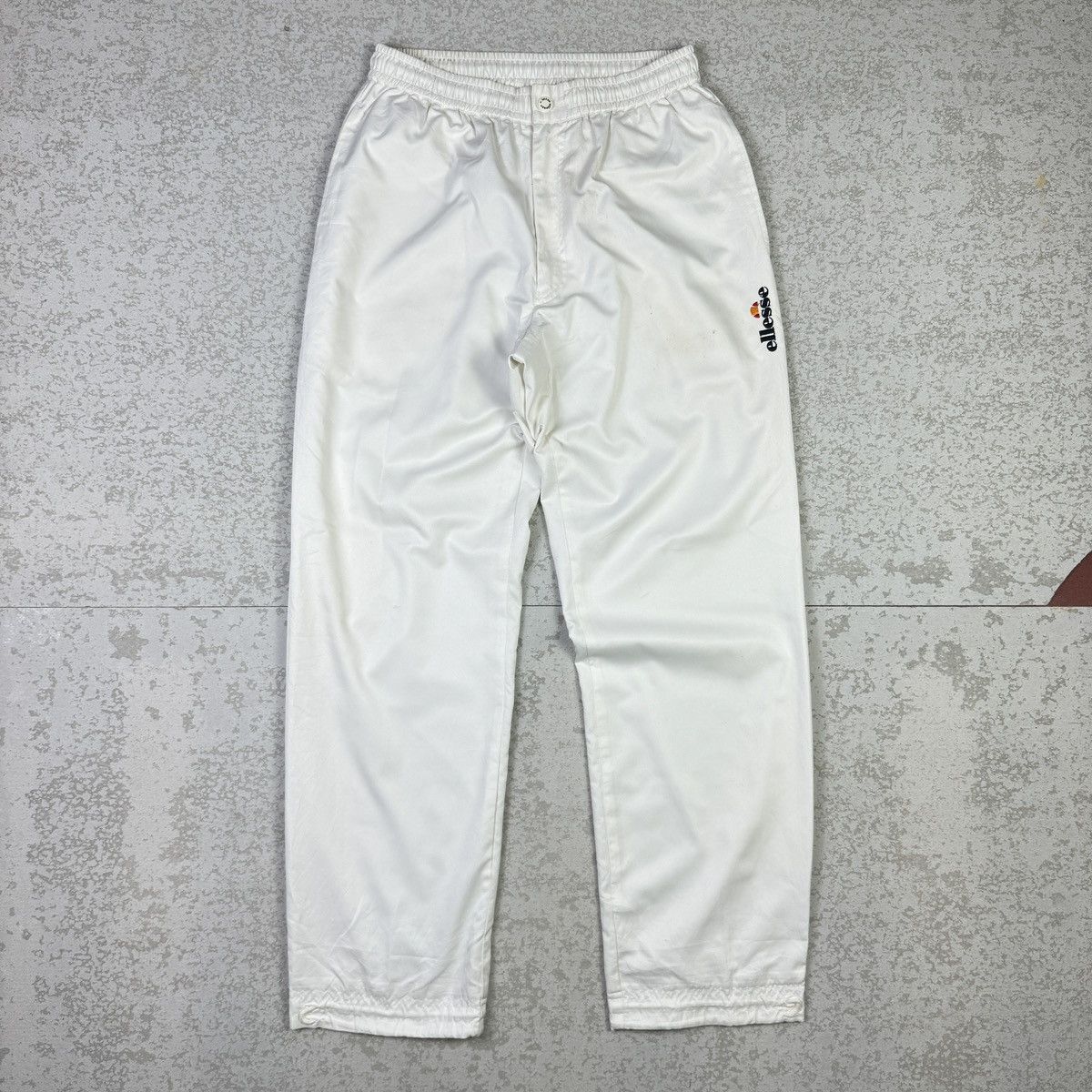 Ellesse × Vintage Ellesse Vintage Track Pant Drill Y2K Size US 31 - 1 Thumbnail