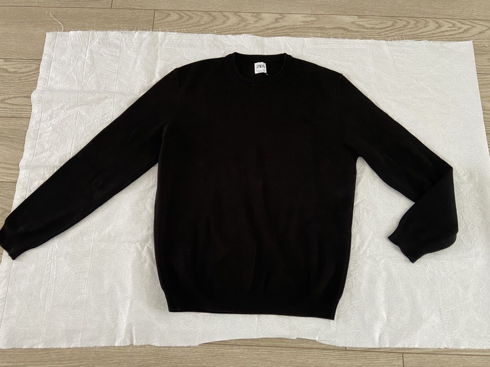 Zara ZARA men’s black sweater. Size: XL. New without tags. Size US XL / EU 56 / 4 - 1 Thumbnail