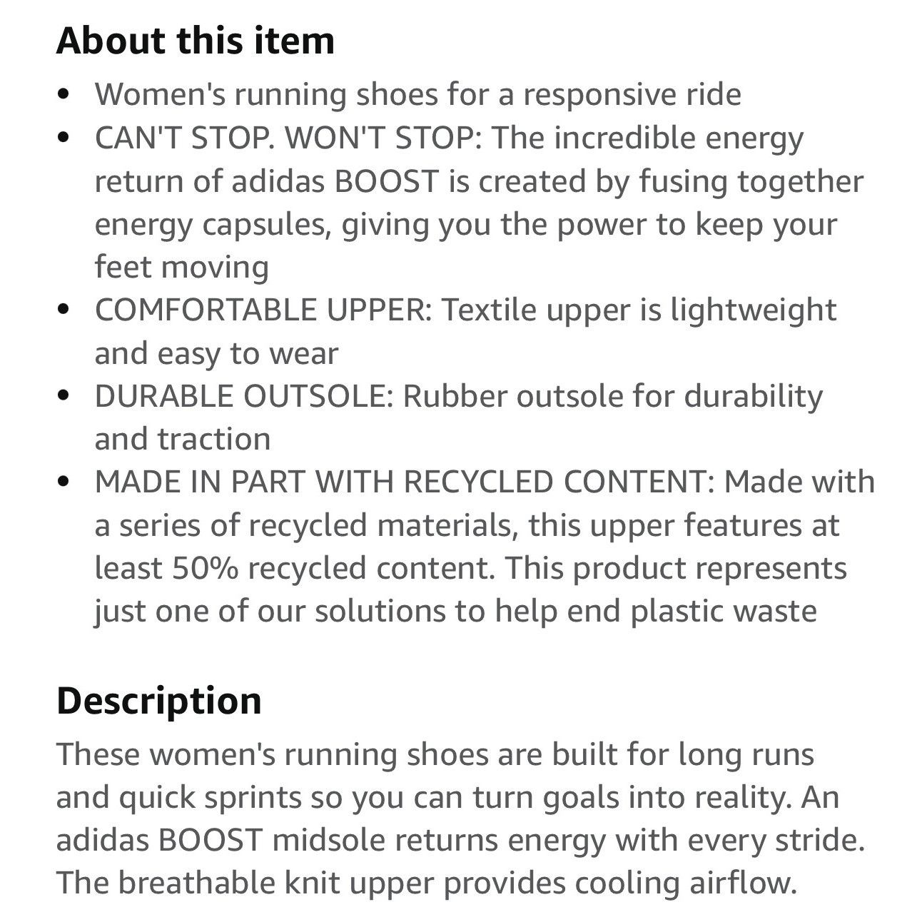 Adidas NWT Adidas AlphaBoost V1 Sneakers Women's 10 Crew Blue Lucid Size US 10 / IT 40 - 7 Thumbnail