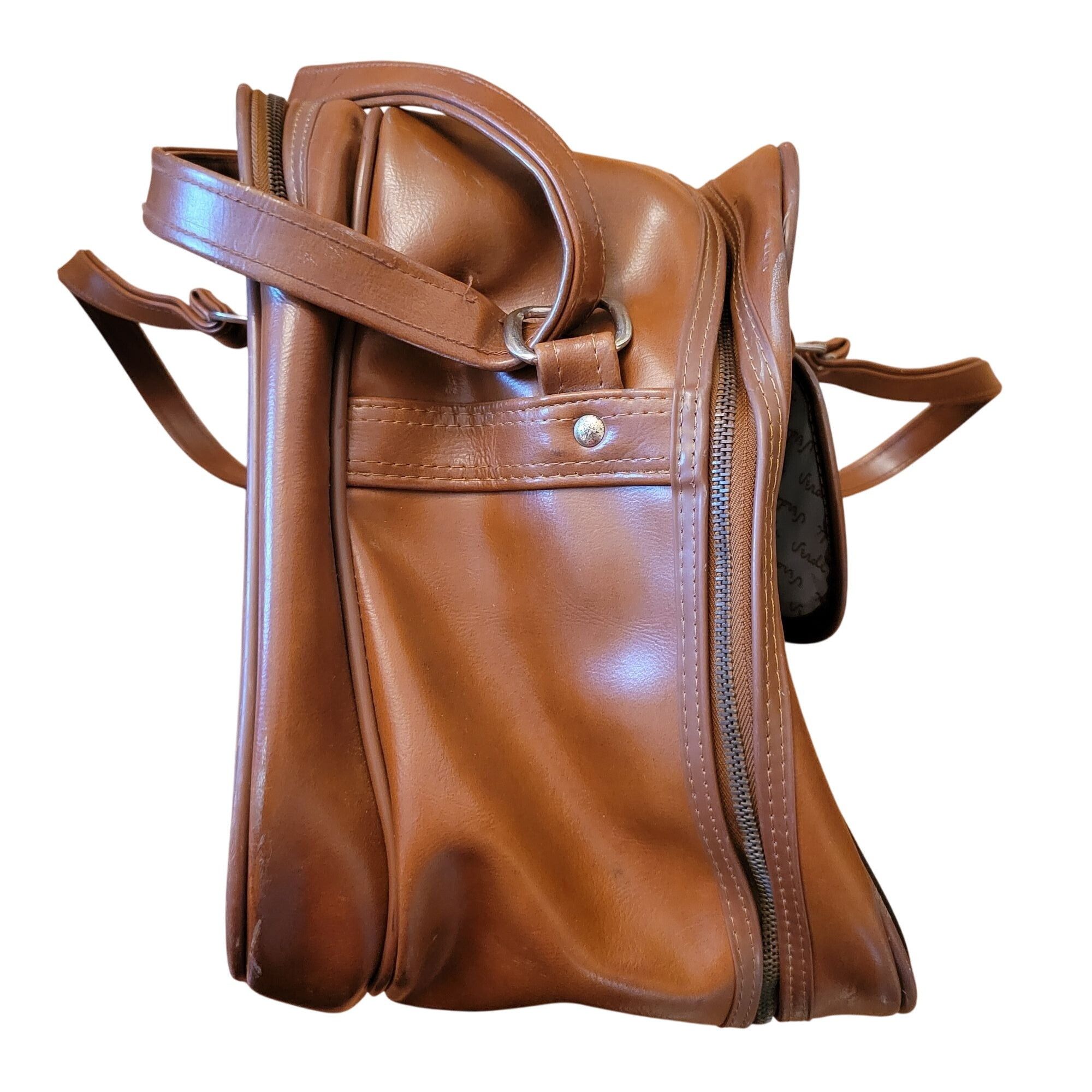 Other Verdi Leather Travel Duffle Bag Carry On Vacation Cruise Res Size ONE SIZE - 12 Thumbnail