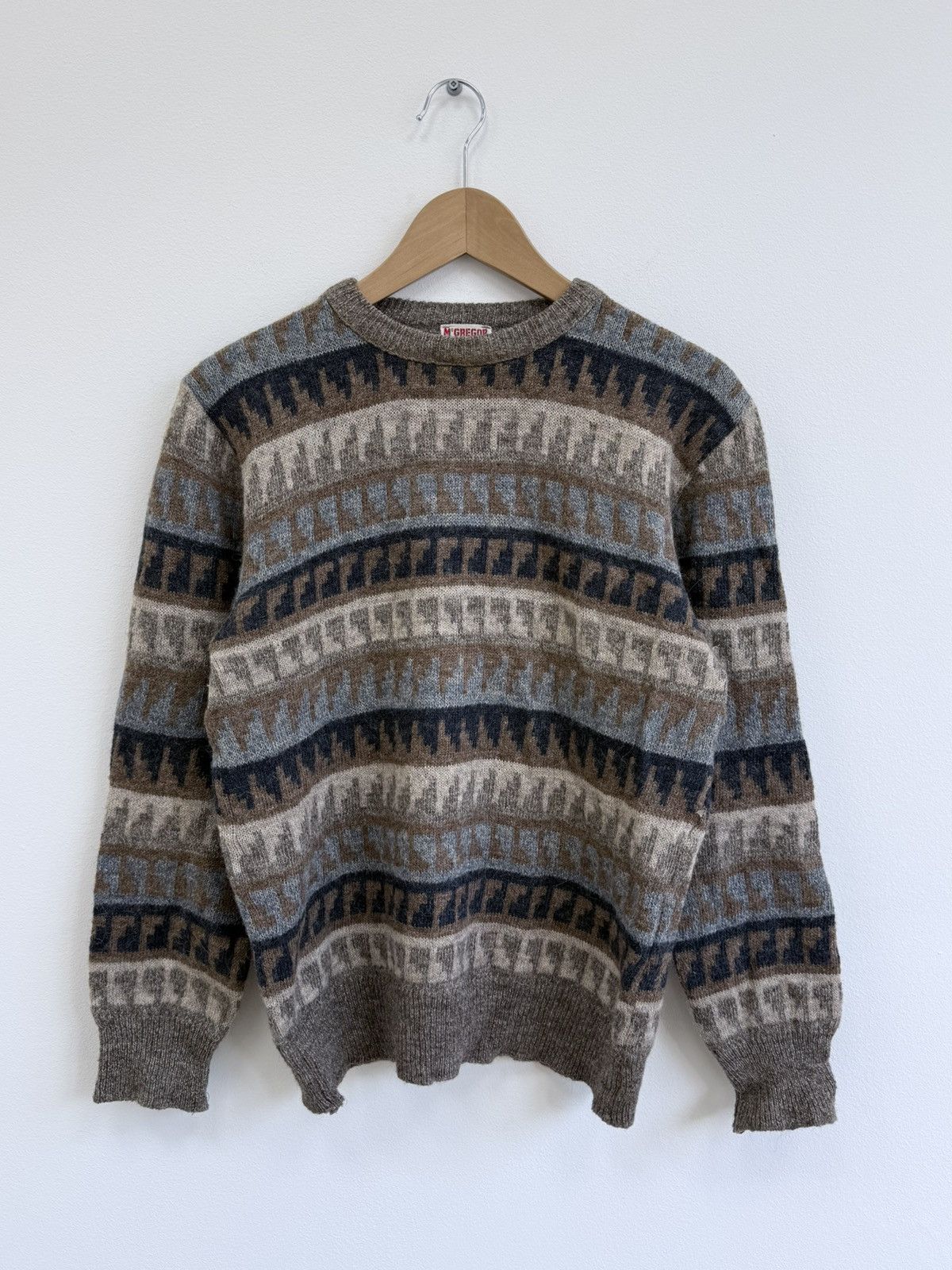McGregor Vintage 70s McGregor Wool Alpaca Curt Cobain Style Sweater Size US M / EU 48-50 / 2 - 1 Thumbnail