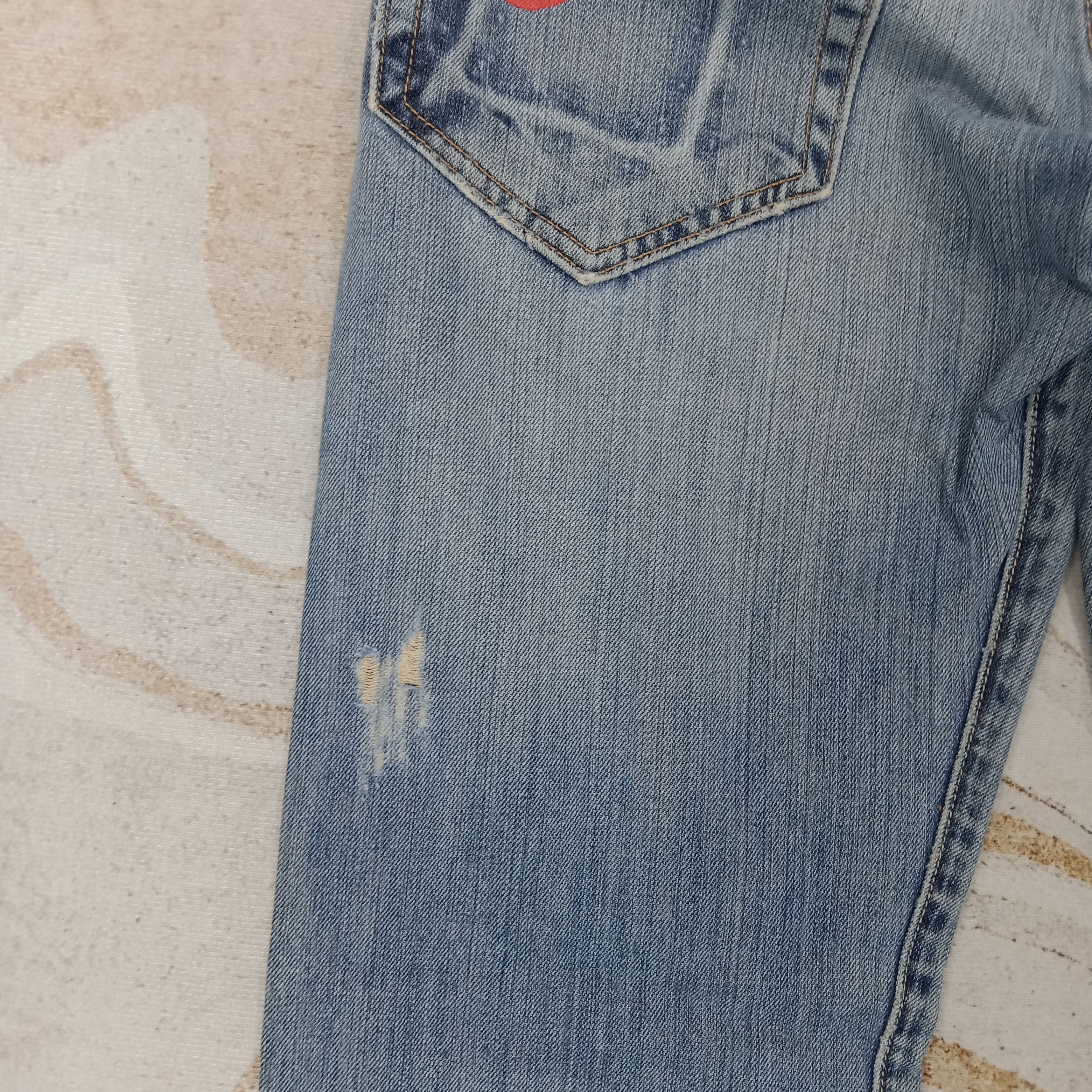 Ed Hardy Ed Hardy by Christian Audiguer Designer Denim Jeans C258N3 Size US 32 / EU 48 - 4 Thumbnail