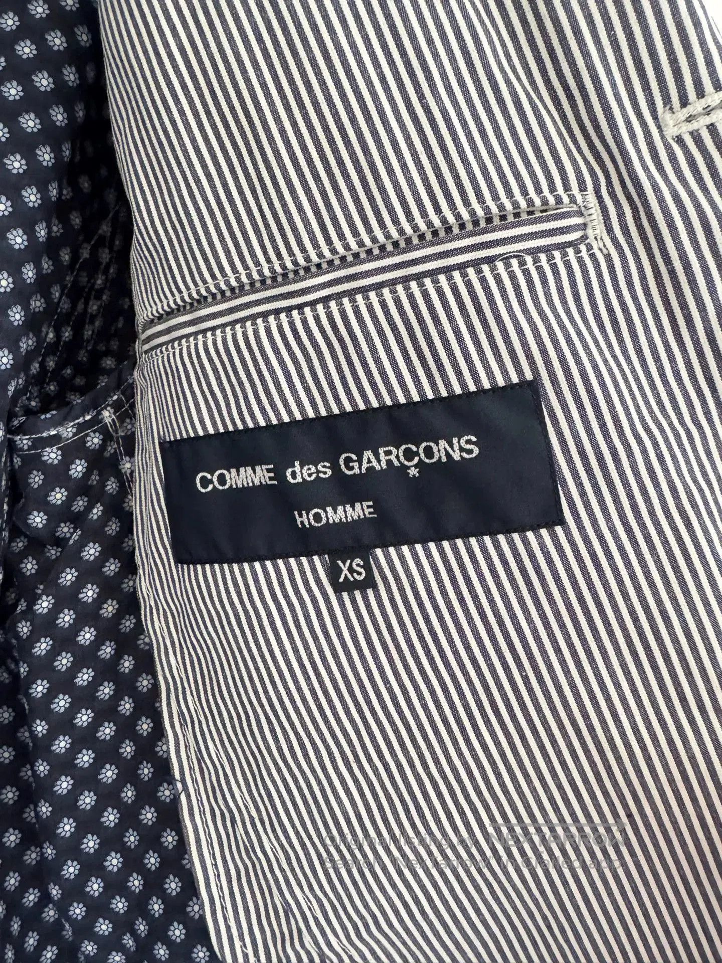 Comme des Garcons Comme des Garçons Homme Stripe Blazer XS. Size US XS / EU 42 / 0 - 4 Thumbnail