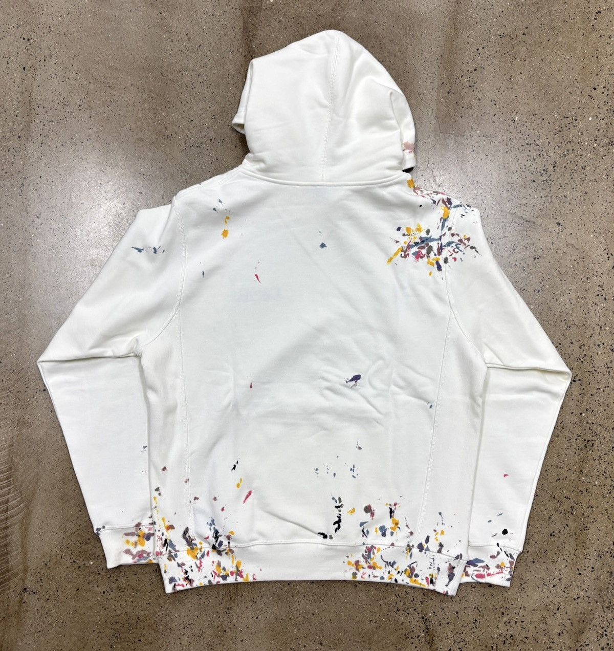 Dior Dior 21fw Paint Splatter Logo Hoodie Size US XL / EU 56 / 4 - 5 Thumbnail