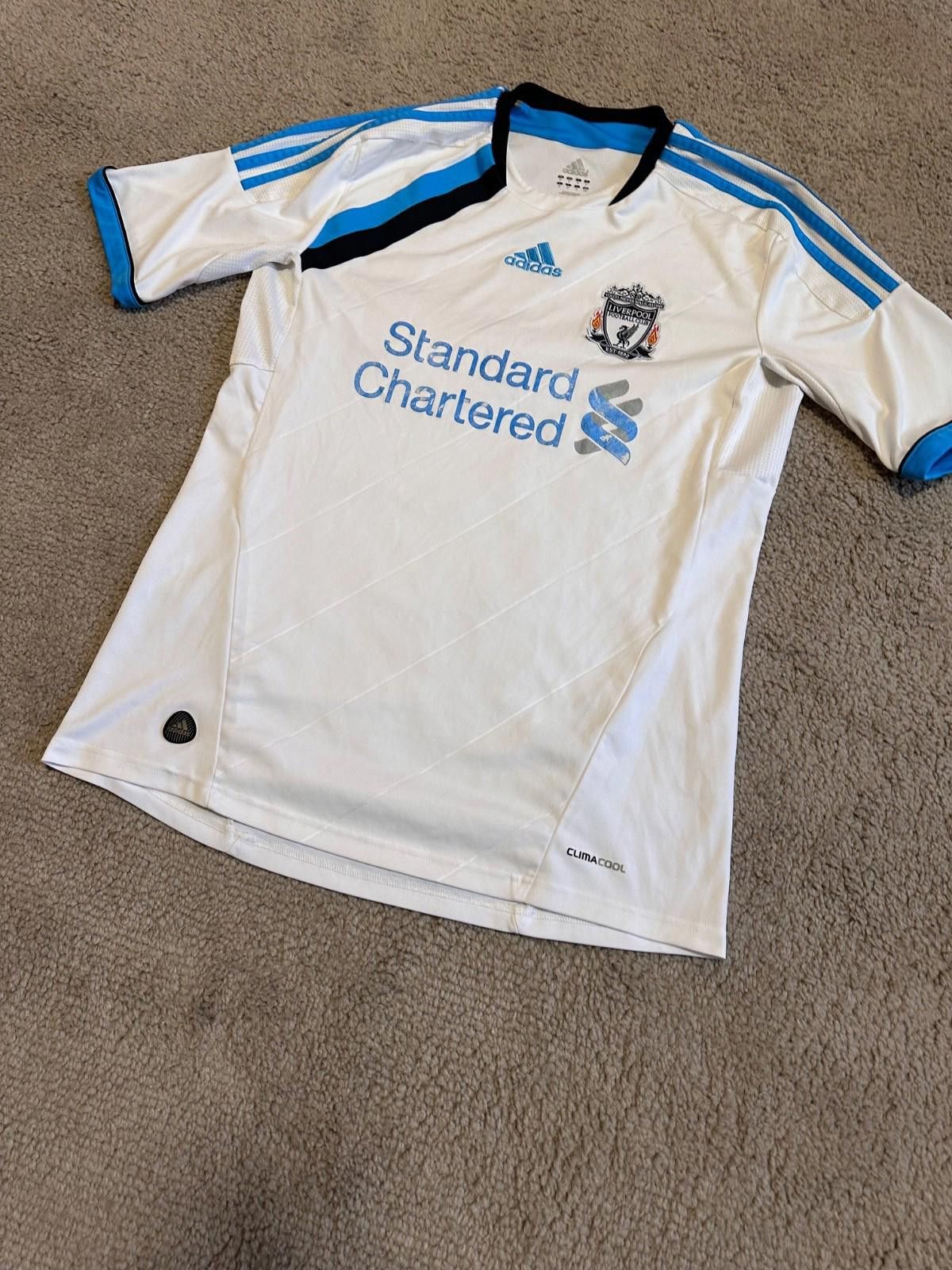 Adidas LIVERPOOL 2011/12 THIRD FOOTBALL SHIRT SOCCER JERSEY ADIDAS Size US M / EU 48-50 / 2 - 2 Thumbnail