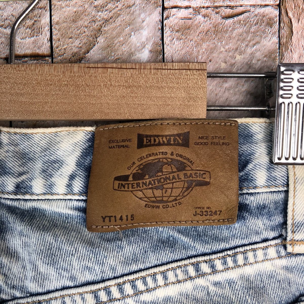 Edwin Edwin faded Blue vintage Denim Pants #A1172 Size US 28 / EU 44 - 17 Thumbnail