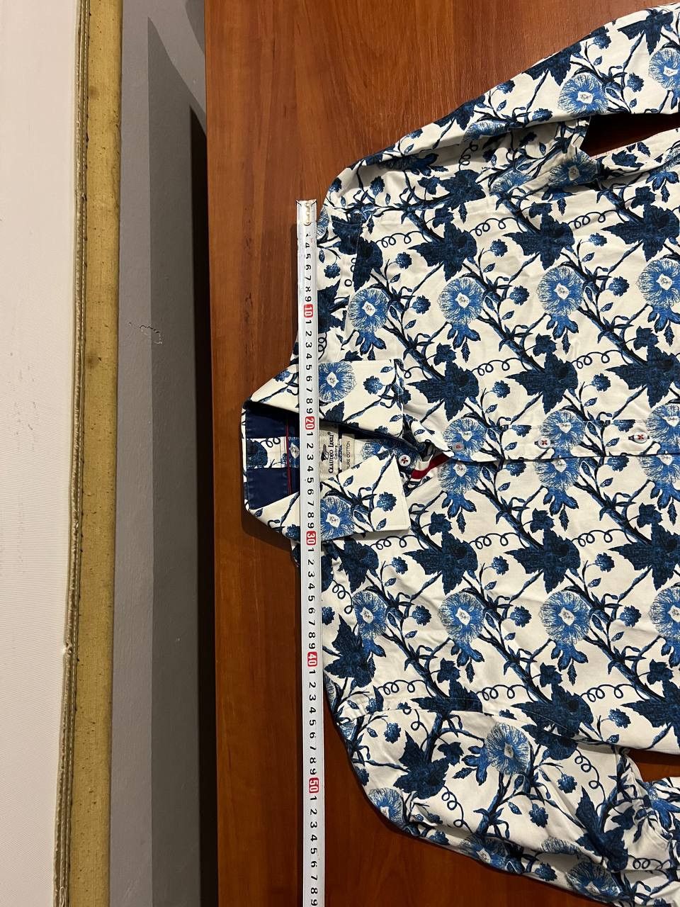 Other CLAUDIO LUGLI COUTURE ITALY ABSTRACT BUTTON MENS SHIRT SZ L Size US L / EU 52-54 / 3 - 14 Thumbnail