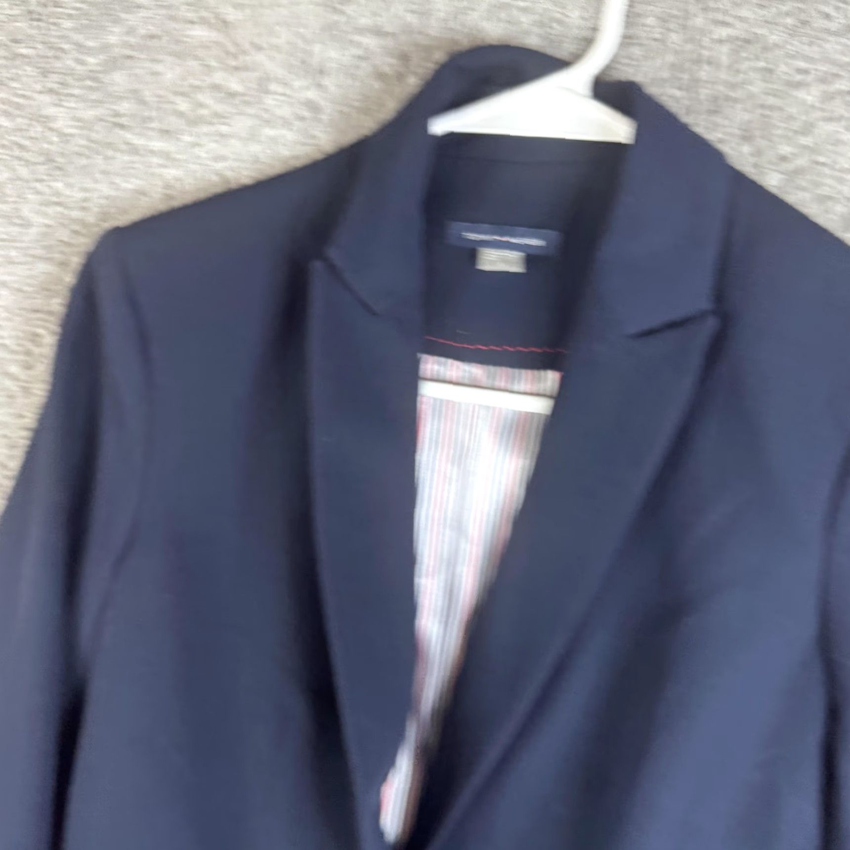 Tommy Hilfiger Tommy Hilfiger Blazer Womens 0 Navy One-Button Lined Gold Button Workwear Shirt (Corrected: Blazer is category) Size XS / US 0-2 / IT 36-38 - 4 Thumbnail
