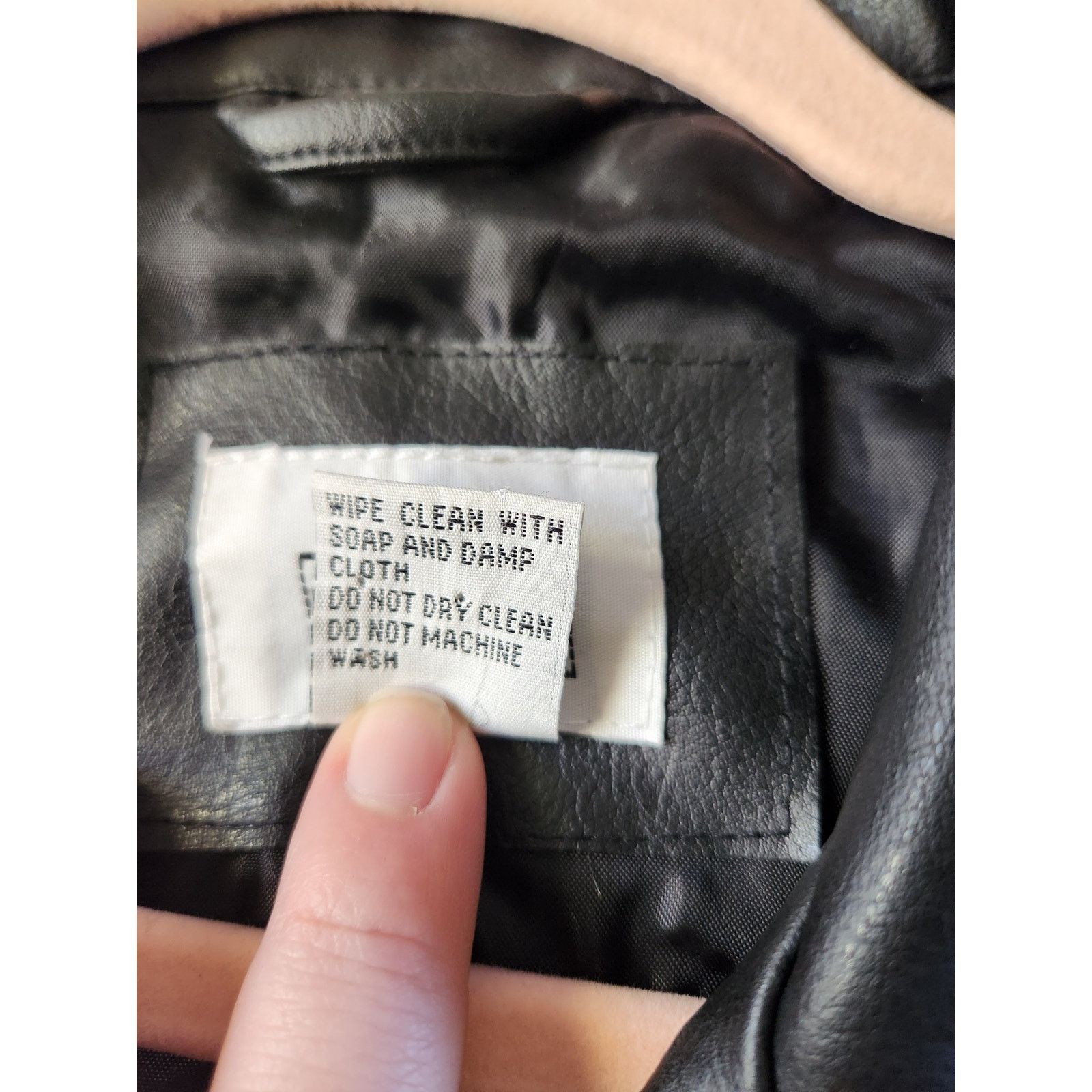 Other Beware Women's Faux Leather Lace-Up Long Jacket-XL Size XL / US 12-14 / IT 48-50 - 10 Thumbnail