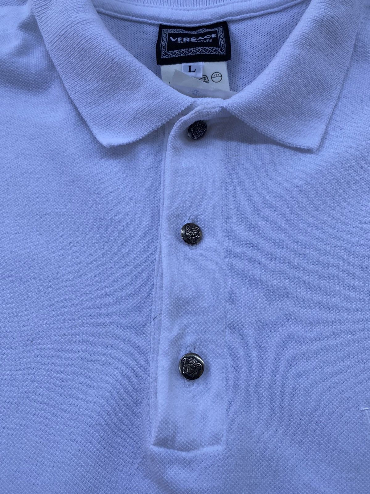 Versace Jeans Couture Vintage Versace Jeans Couture Polo Tees Size US L / EU 52-54 / 3 - 9 Thumbnail