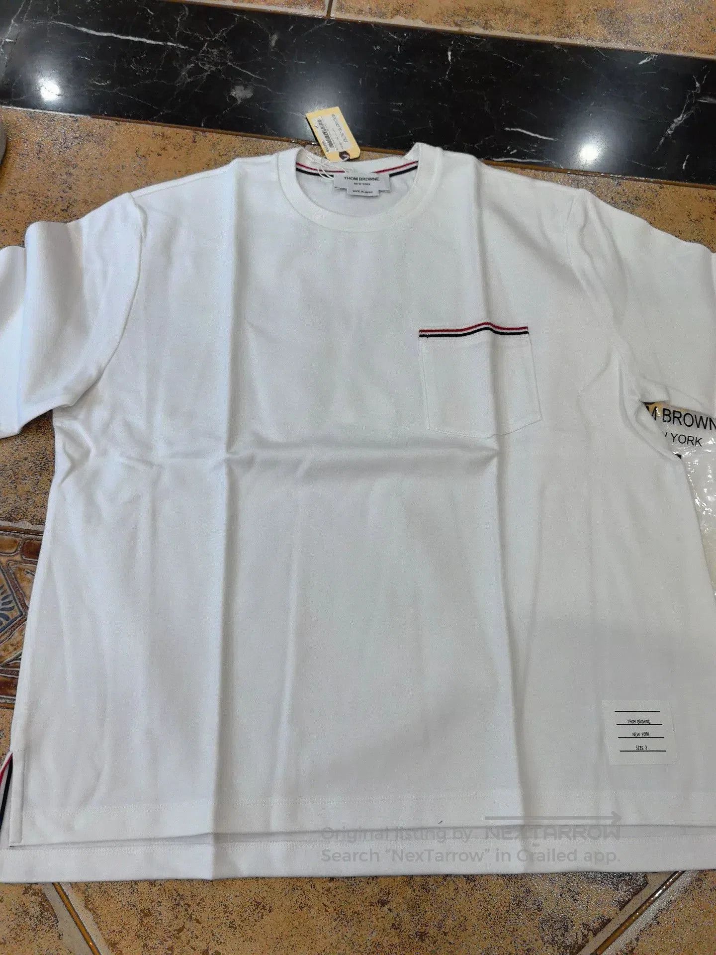 Thom Browne THOM BROWNE White Short. Size US L / EU 52-54 / 3 - 2 Thumbnail