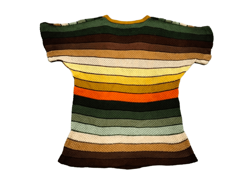 kansai yamamoto 90s multicolor mohair sweater