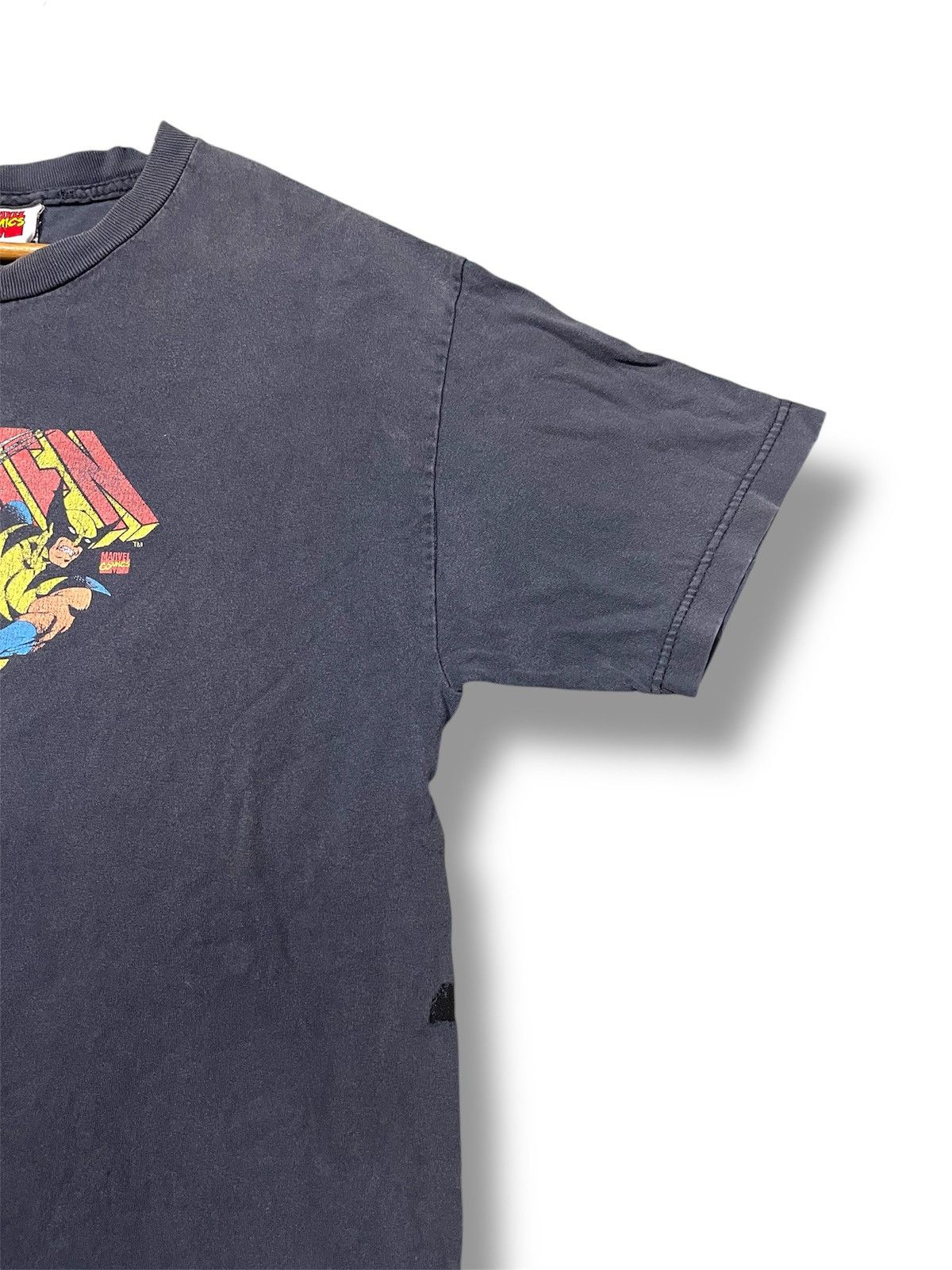 Marvel Comics × Vintage × Wolverine Vintage 00’s X-Men Wolverine Faded T-Shirt Size US L / EU 52-54 / 3 - 7 Thumbnail
