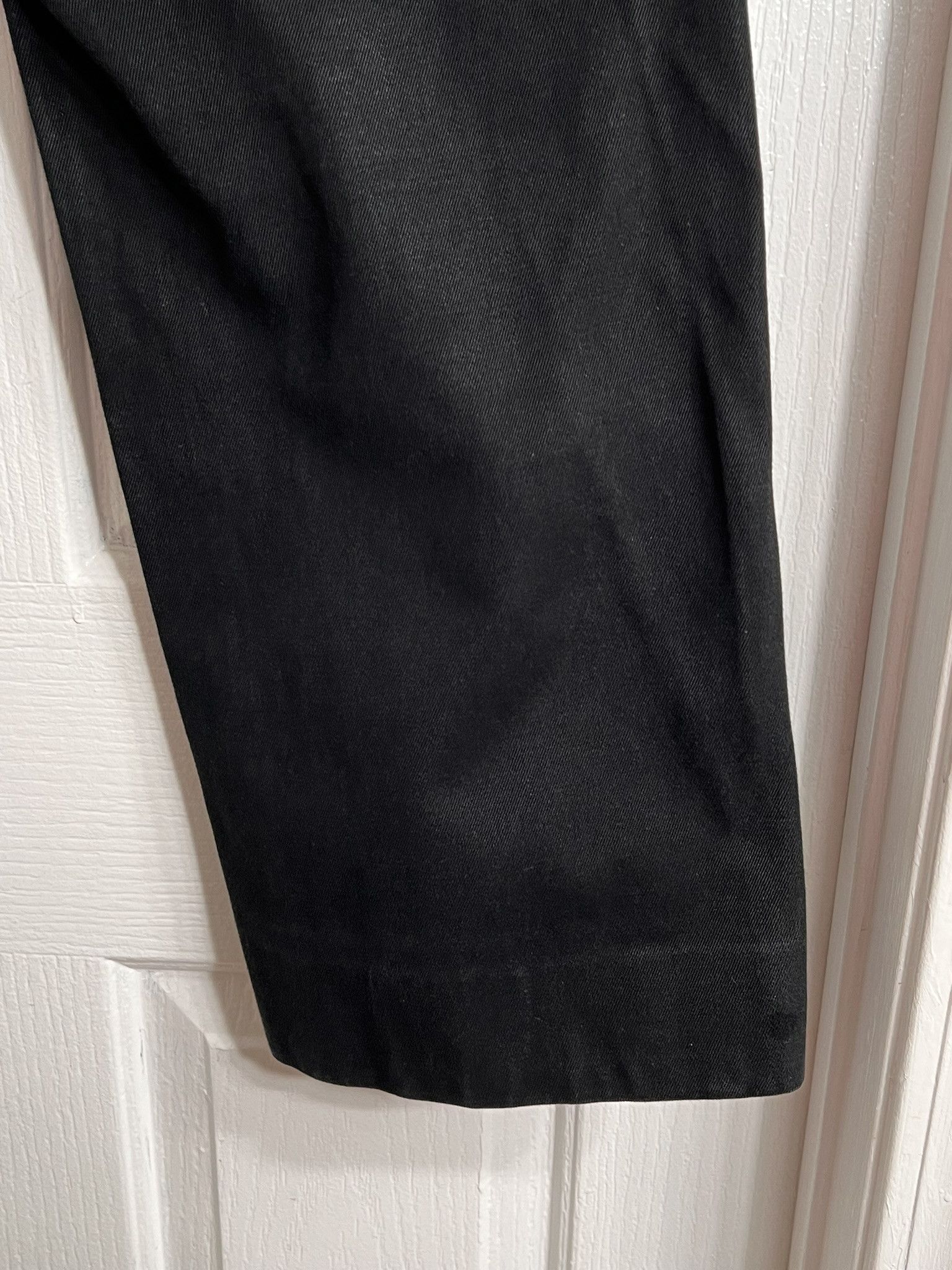 Gucci GUCCI Long Pants Button Pockets Regular Fit Black 34 Size US 34 / EU 50 - 10 Thumbnail
