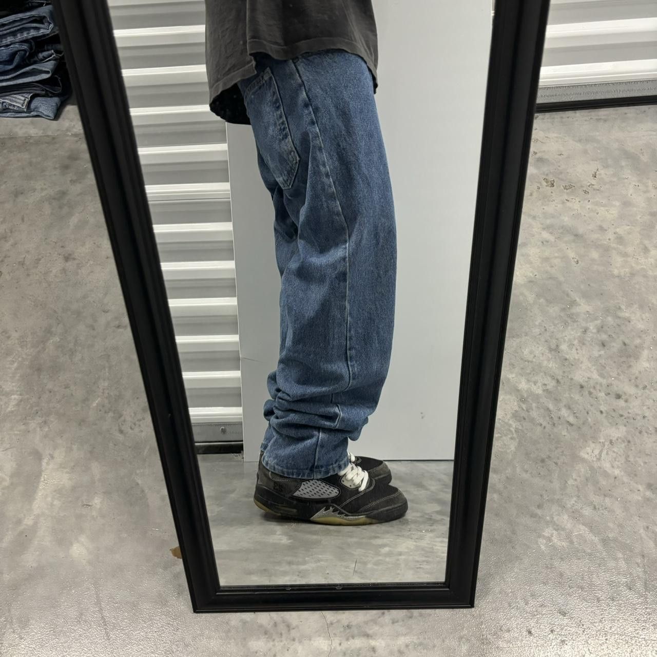Japanese Brand × Vintage Crazy Vintage Y2K/2000s Grunge Medium Wash Denim Jeans! Size US 34 / EU 50 - 2 Thumbnail