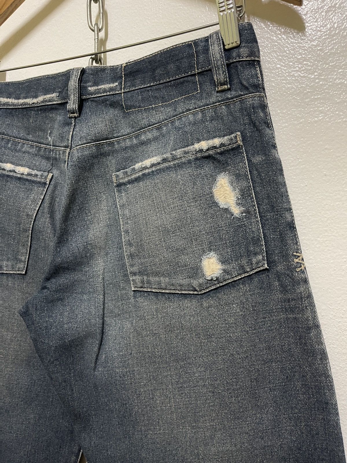 Ksubi Ksubi Wide Leg Vintage Wash Jeans Size 28" / US 6 / IT 42 - 13 Thumbnail