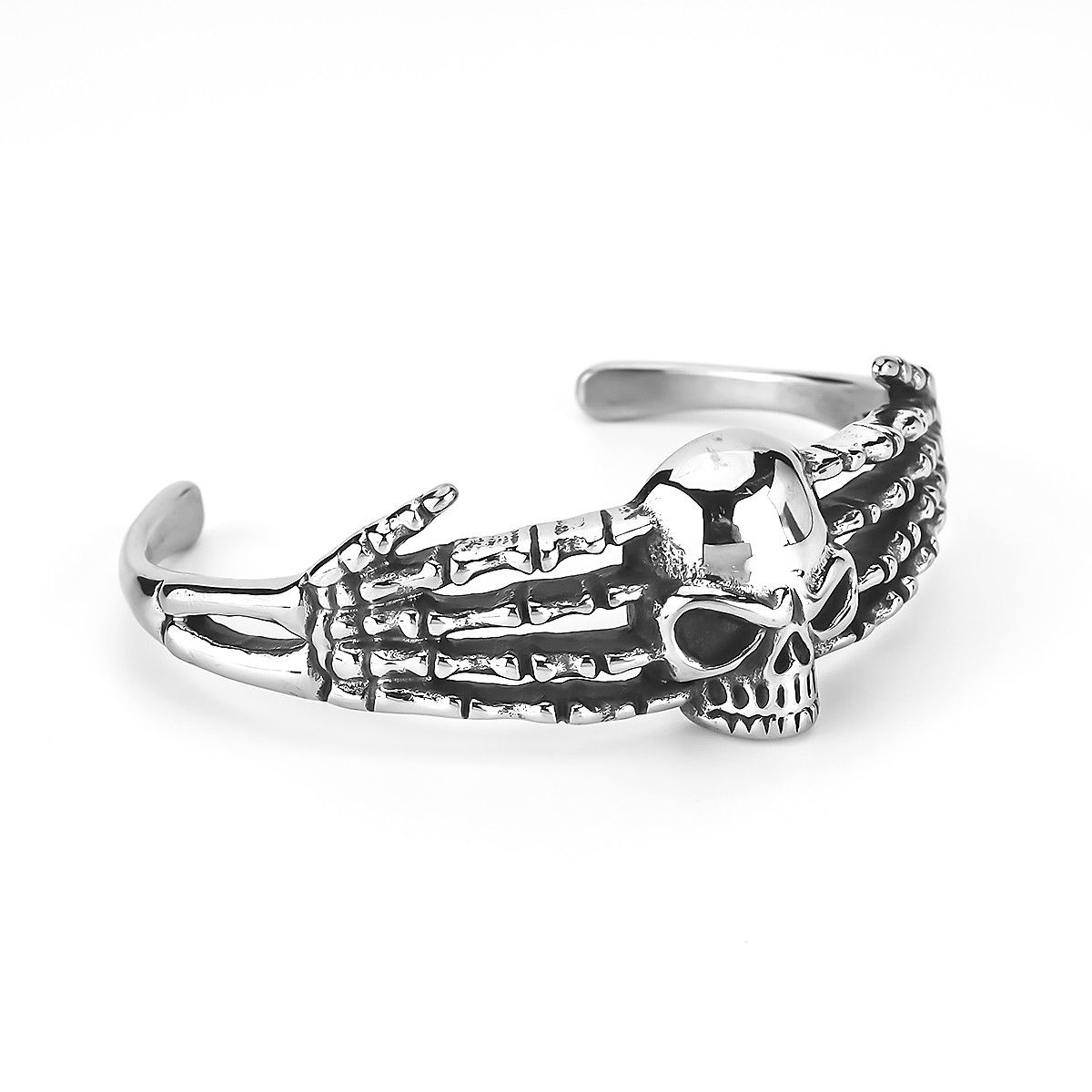 Jewelry Skull Bangle Size ONE SIZE - 3 Thumbnail