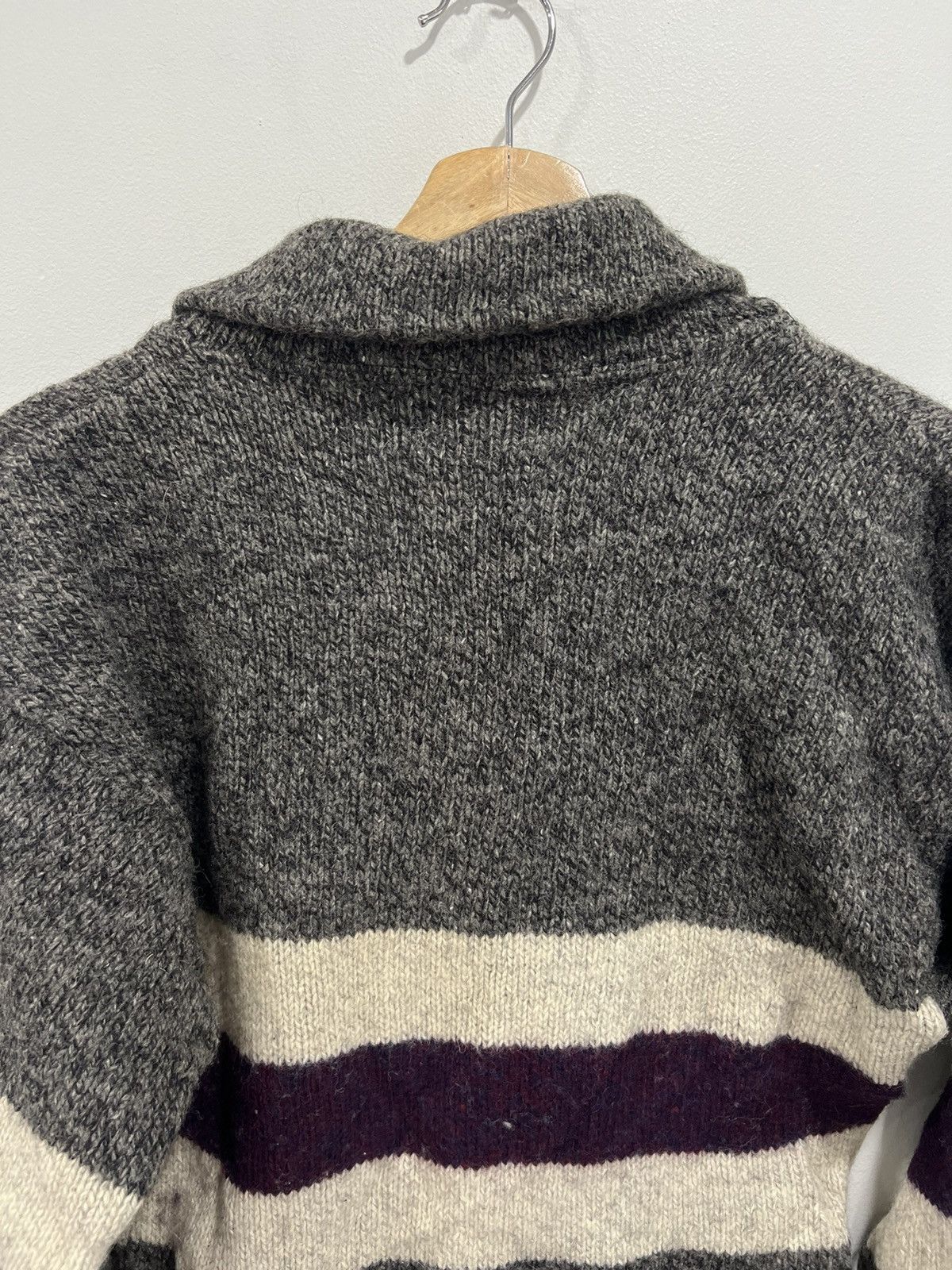 Eddie Bauer Vintage Eddie Bauer Knit Sweater Shawl Collar striped Size US S / EU 44-46 / 1 - 4 Thumbnail