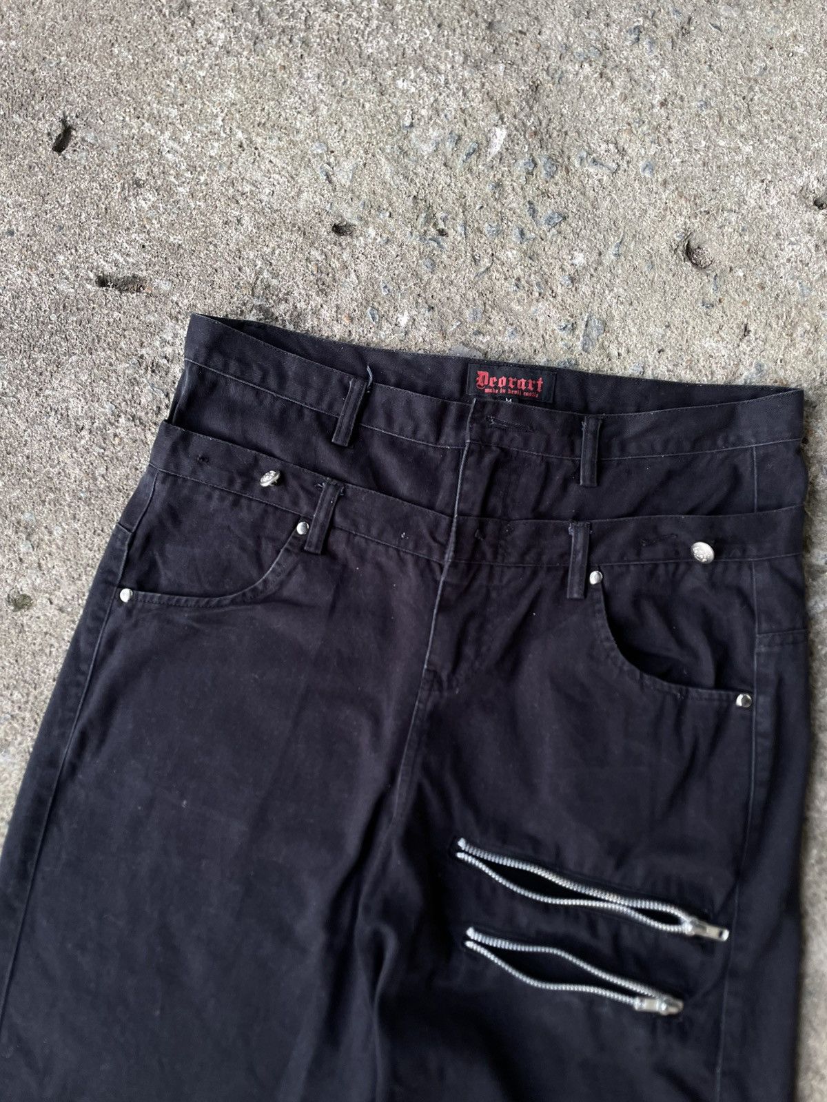 Japanese Brand Bondage Deorart Double Waist Pants Lgb Ifsix Style Size US 30 / EU 46 - 4 Thumbnail