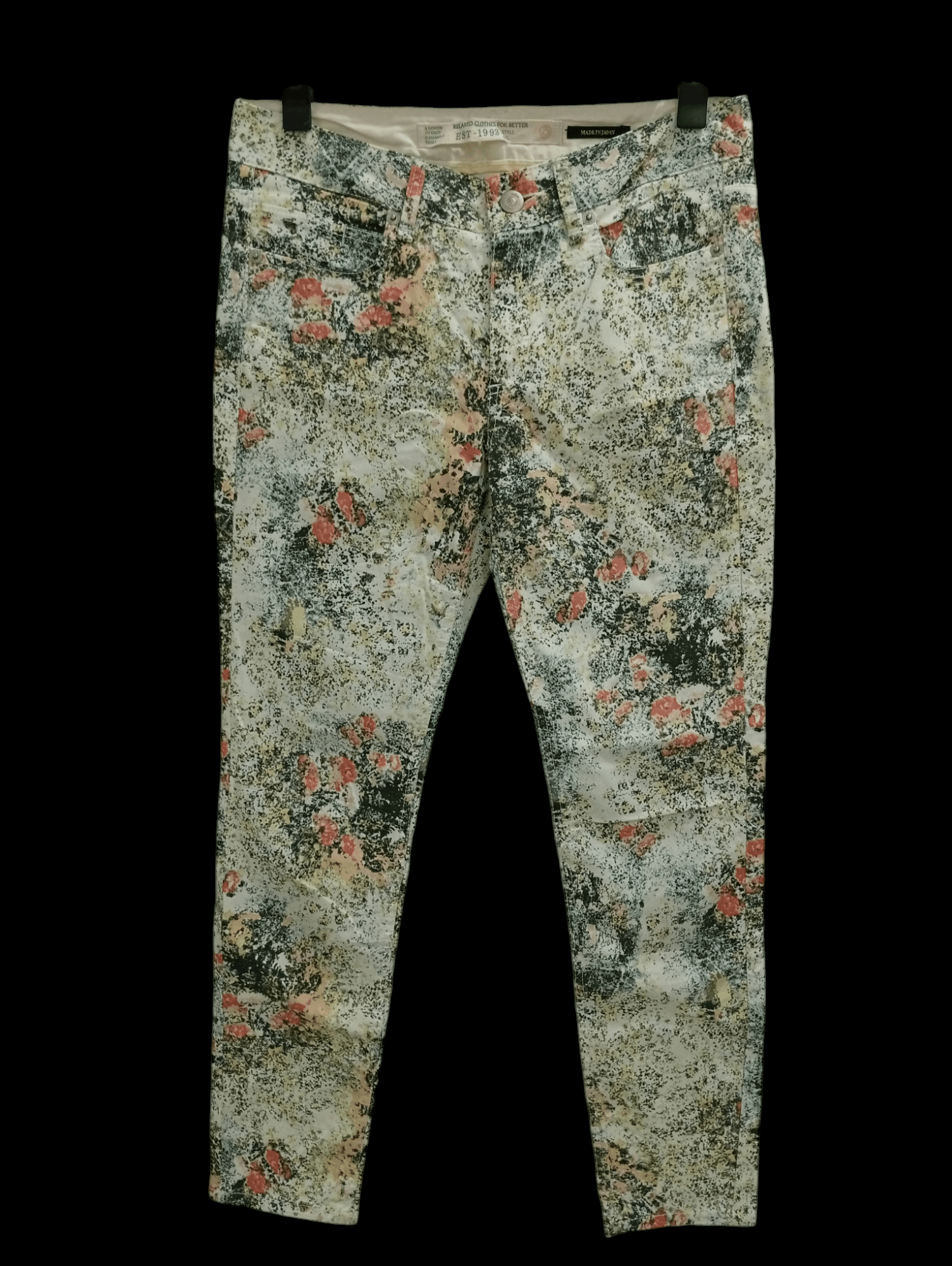 Japanese Brand × Yohji Yamamoto 🔥🔥Ined Yohji Yamamoto Full Print Pants Size US 28 / EU 44 - 1 Thumbnail