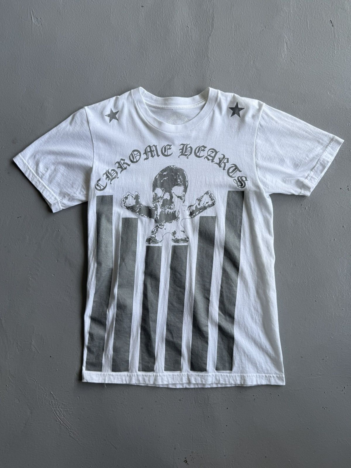 Chrome Hearts Black CH Foti Skippy Keyhole Short Sleeve