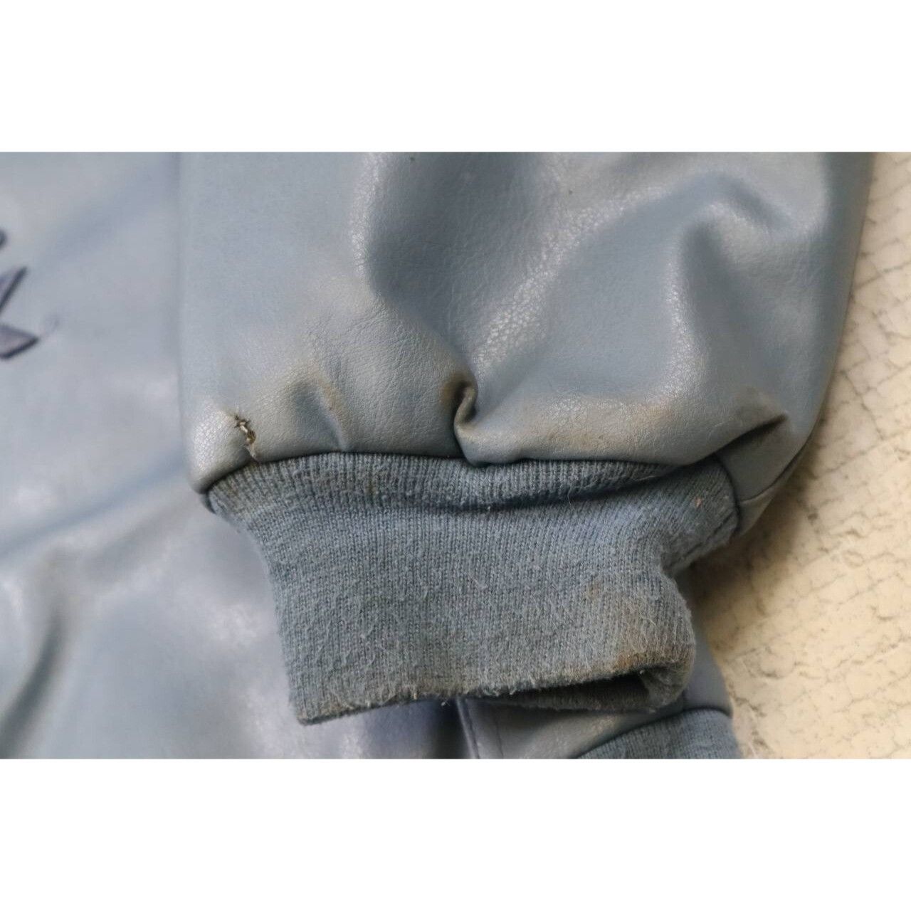 Avirex 90s Avirex Blue Leather Varsity Jacket Women M Size M / US 6-8 / IT 42-44 - 11 Thumbnail