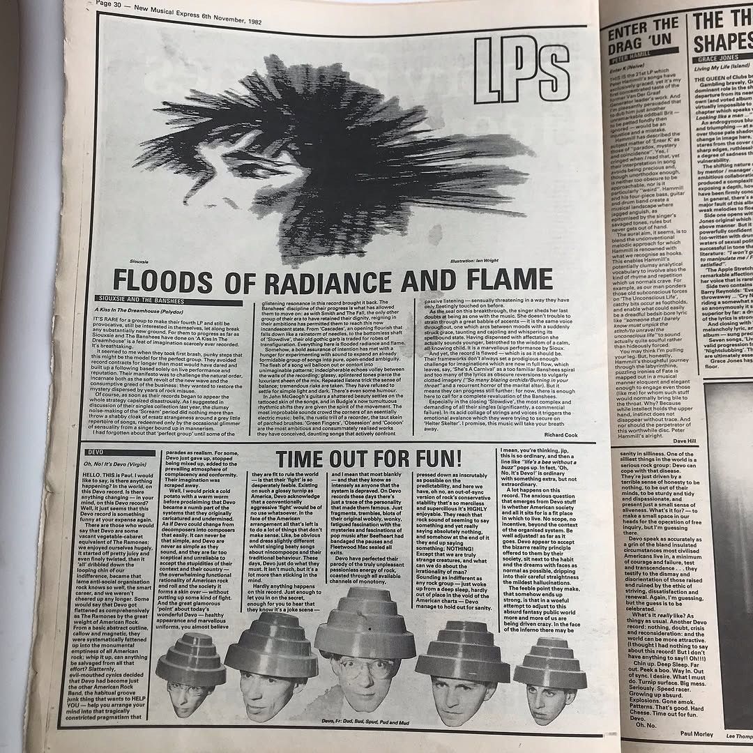Band Tees × POP MAGAZINE × Vintage Vintage NME Magazine 6 November 1982 David Sylvian, The Who Size ONE SIZE - 7 Thumbnail