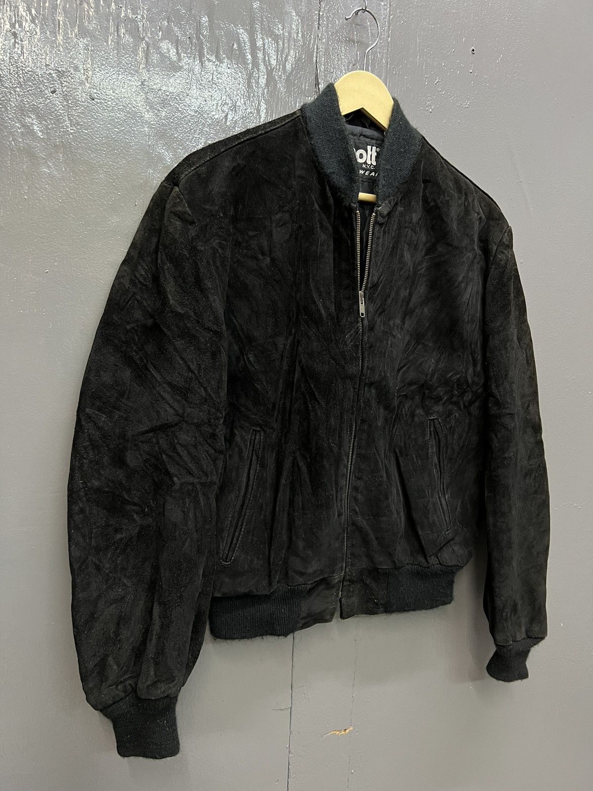 Schott VINTAGE SCHOTT SUEDE LEATHER JACKET Size US S / EU 44-46 / 1 - 2 Thumbnail
