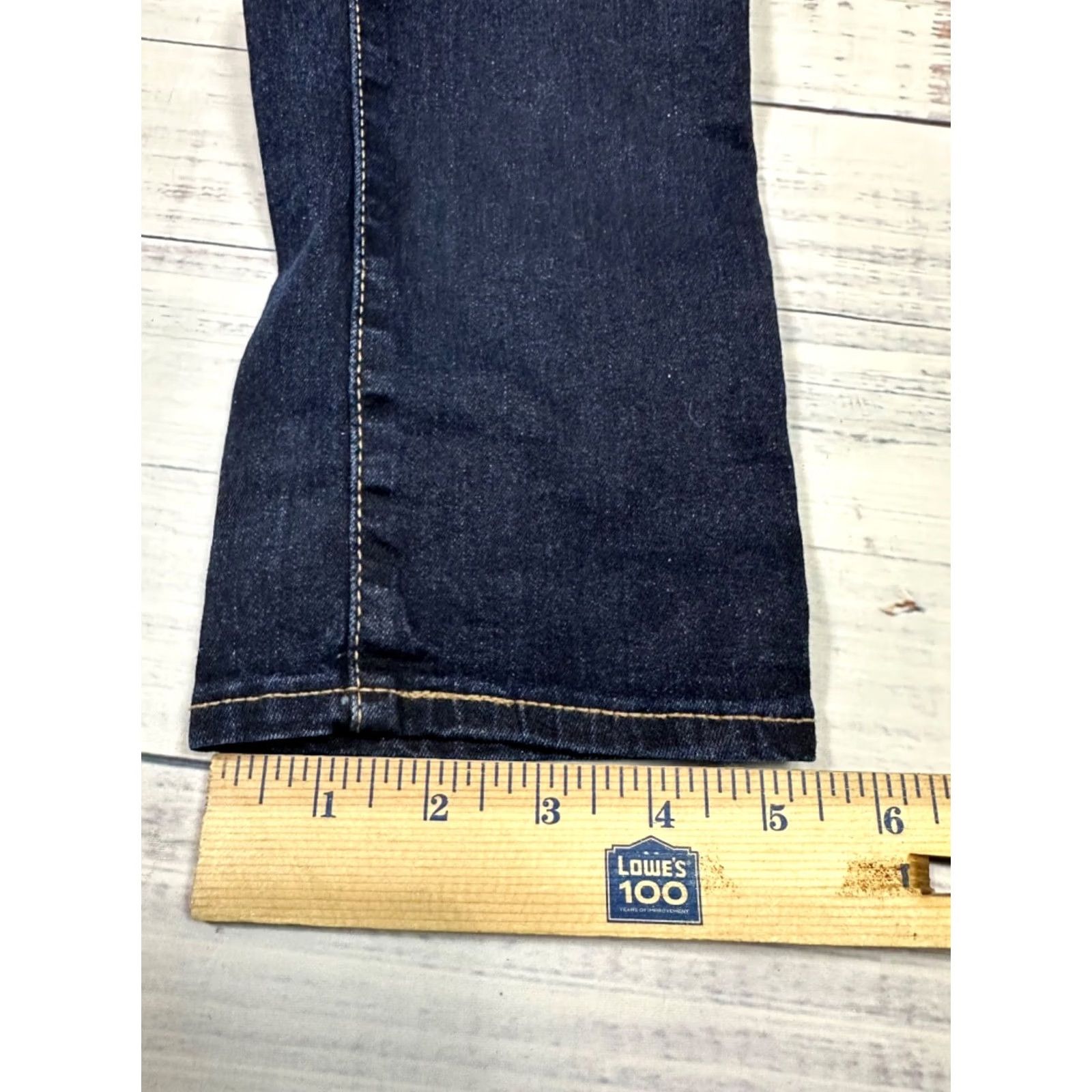 Levi's Levi's Womens Skinny Jeans 31 Blue Stretch 5-Pocket Cotton Blend Denim Size 24" / US 00 / IT 34 - 3 Thumbnail
