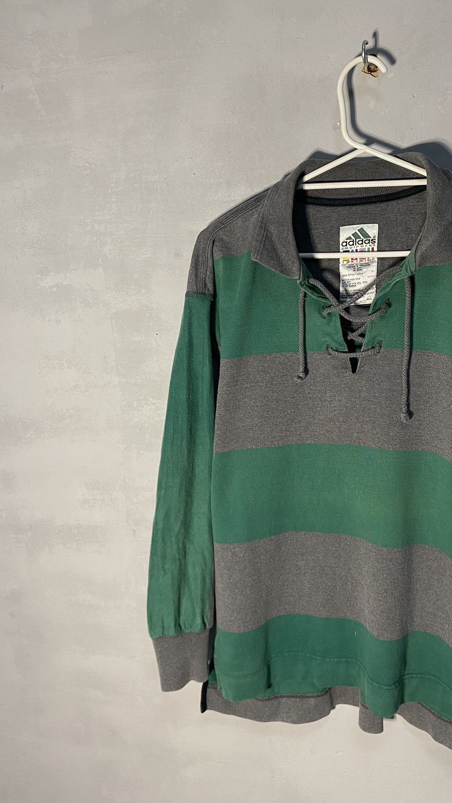Adidas Vintage Adidas Equipment Y2K long sleeve Size US S / EU 44-46 / 1 - 3 Thumbnail