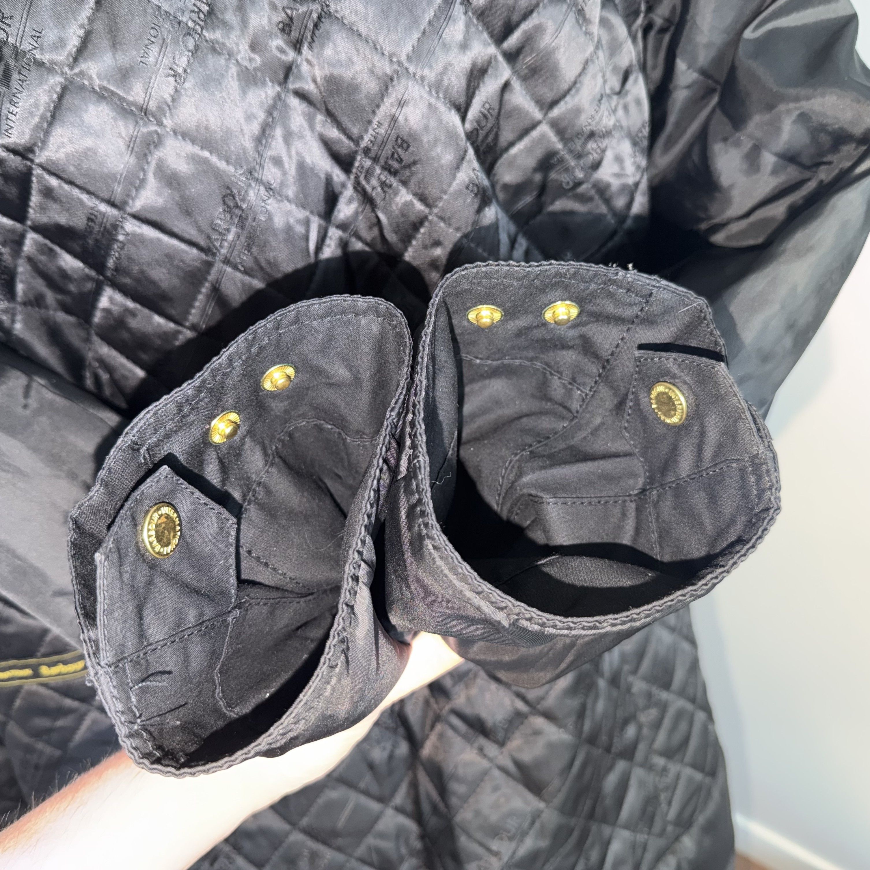 Barbour BARBOUR International SLIPSTREAM Wax Women's Hooded Jacket Size XL / US 12-14 / IT 48-50 - 19 Thumbnail
