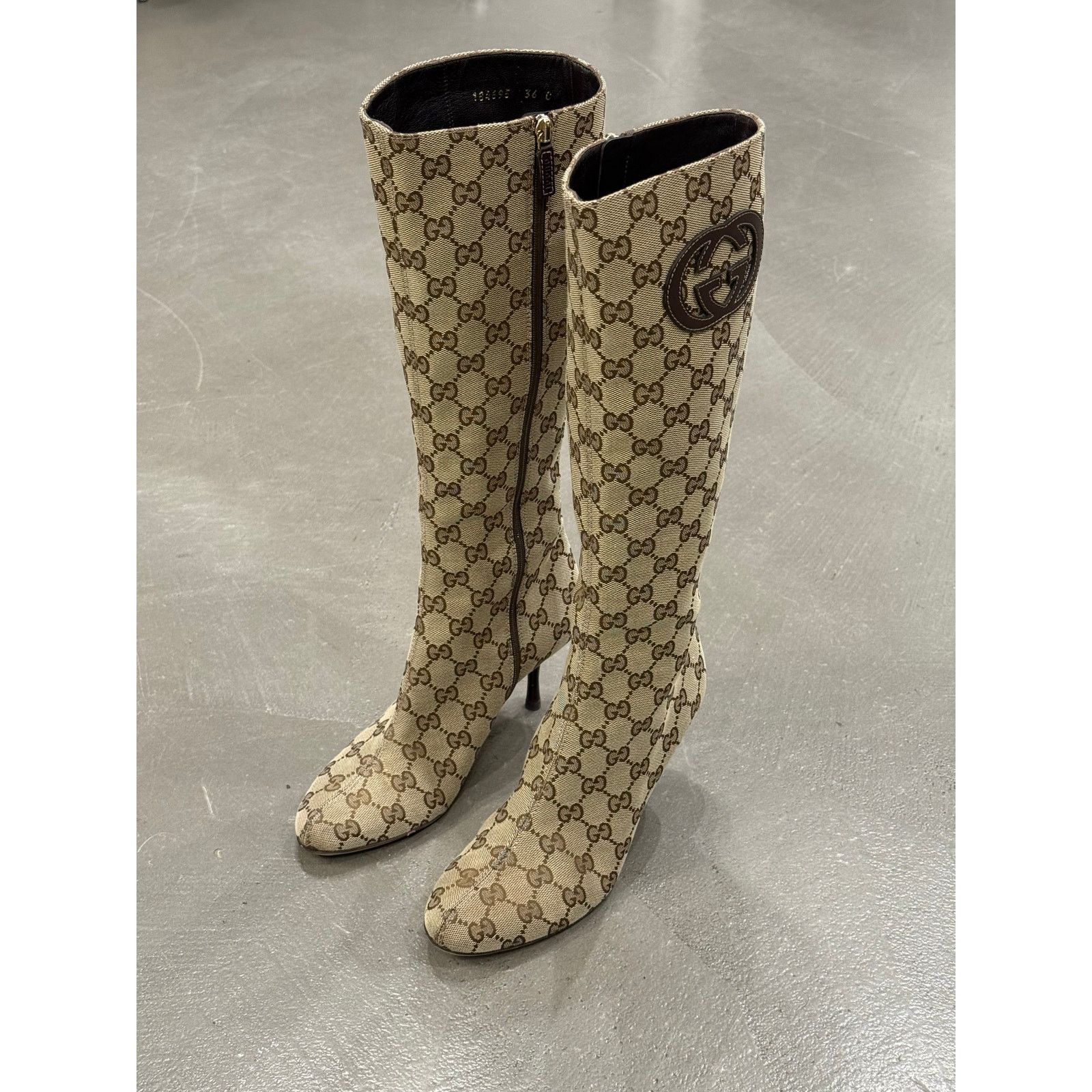 Gucci 2000s Gucci by Tom Ford monogram G-logo boots Size US 6 / IT 36 - 5 Thumbnail
