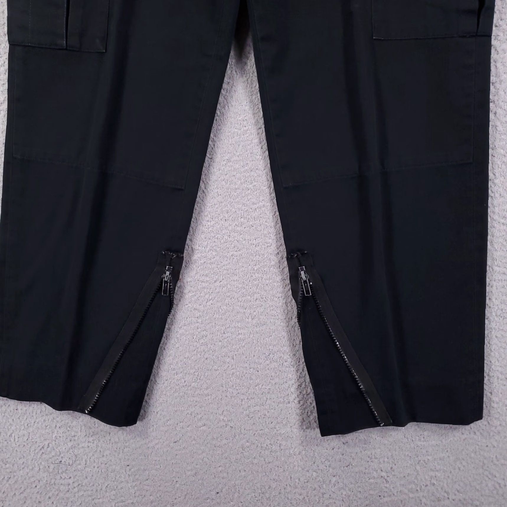 Propper PROPPER Tactical Cargo Pants Mens 32 Zip Leg End Black Utility Work wear Size US 32 / EU 48 - 2 Thumbnail