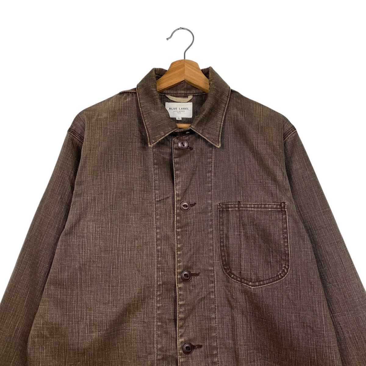 United Arrows United Arrow denim chore jacket Size US L / EU 52-54 / 3 - 2 Thumbnail