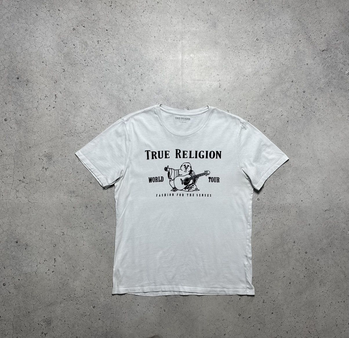 True Religion True Religion Buddha Big Logo T-Shirt White Size US L / EU 52-54 / 3 - 2 Thumbnail