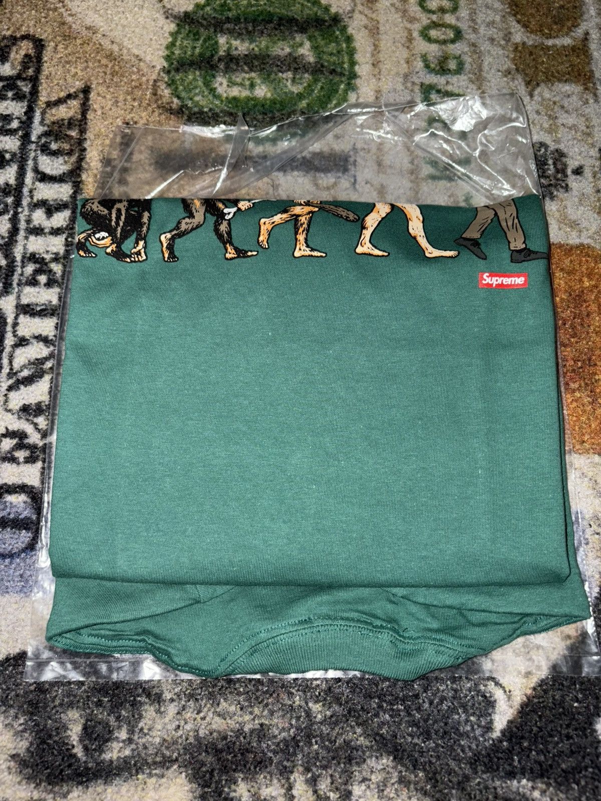 Supreme Supreme Evolution Tee Green Size US XL / EU 56 / 4 - 2 Thumbnail